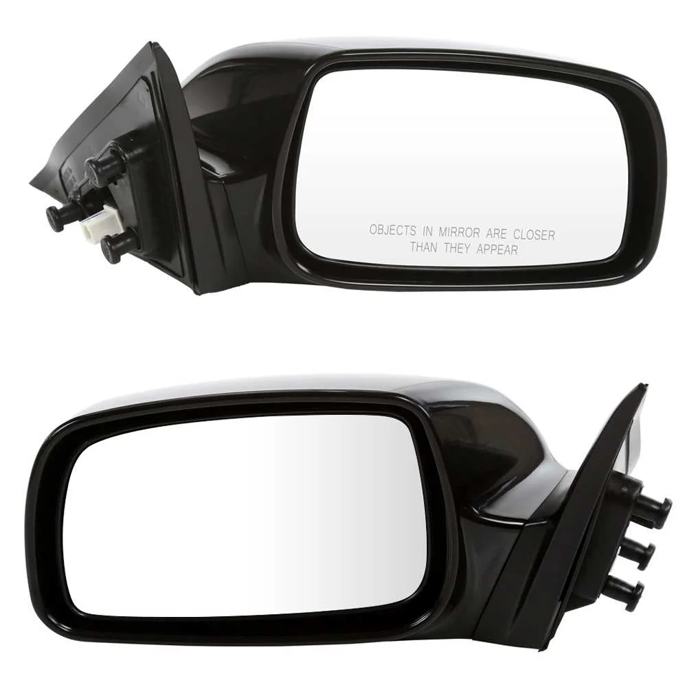 AutoShack Driver and Passenger Side Mirror Power Manual Folding Heated Smooth Set of 2 Replacement for 2007 2008 2009 2010 2011 Toyota Camry 2.4L 2.5L 3.5L V6 FWD KAPTO1320214PR