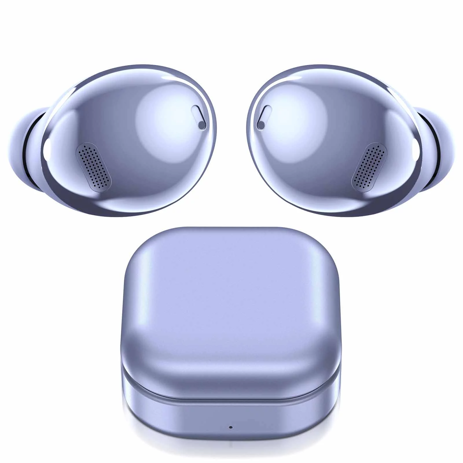 UrbanX Street Buds Pro Bluetooth Earbuds for Xiaomi Poco F3 GT True Wireless, Noise Isolation, Charging Case, Quality Sound, Water Resistant (US Version) - Amethyst Purple