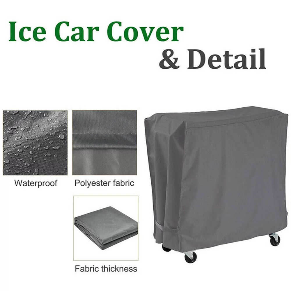 Outdoor Cooler Cart Cover With UV Coating-Fits 80 Quart Rolling Coolers