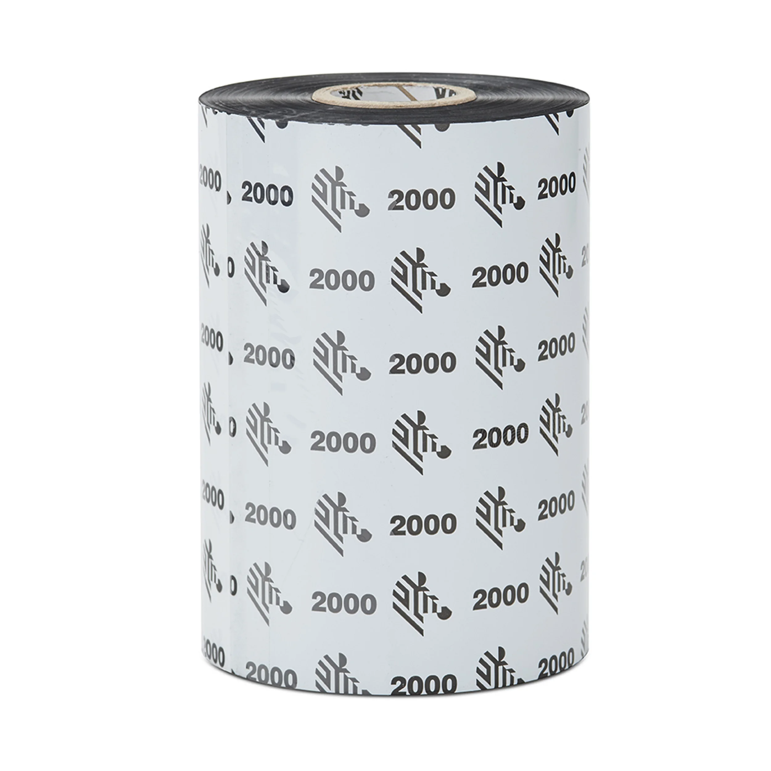 Zebra 02000BK11045 Thermal Transfer Ribbon, Wax, 4.33