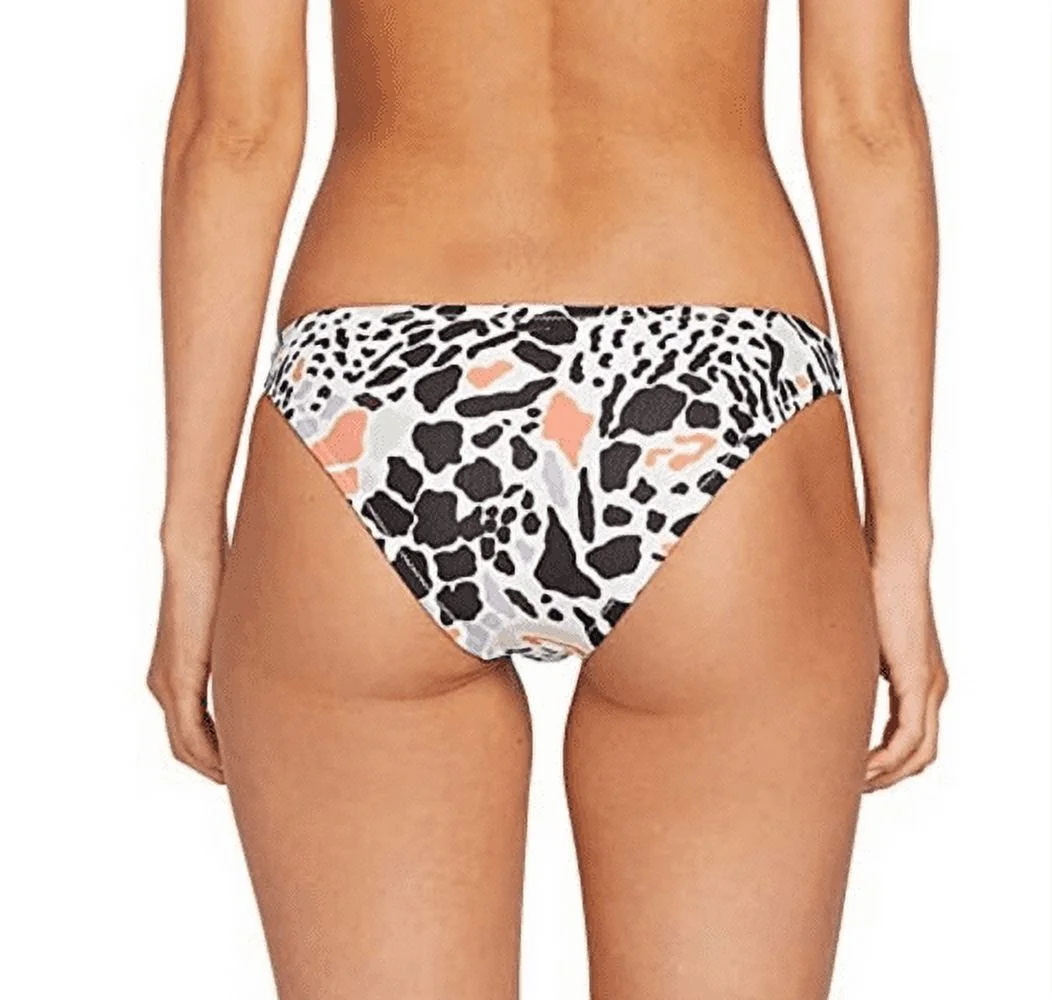 Volcom Women's Are Zoo ReadyHipster Full Bikini Bottom , Animal Print, Bikini Bottom, Size Large