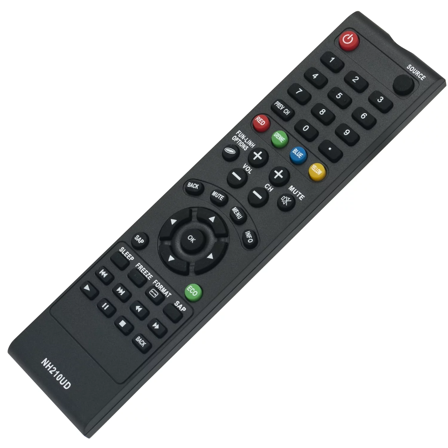 NH210UD New IR Remote for Emerson Sylvania LCD TV LC401SS2 LC190SS2 LC260SS2 LC320SS2 Remote
