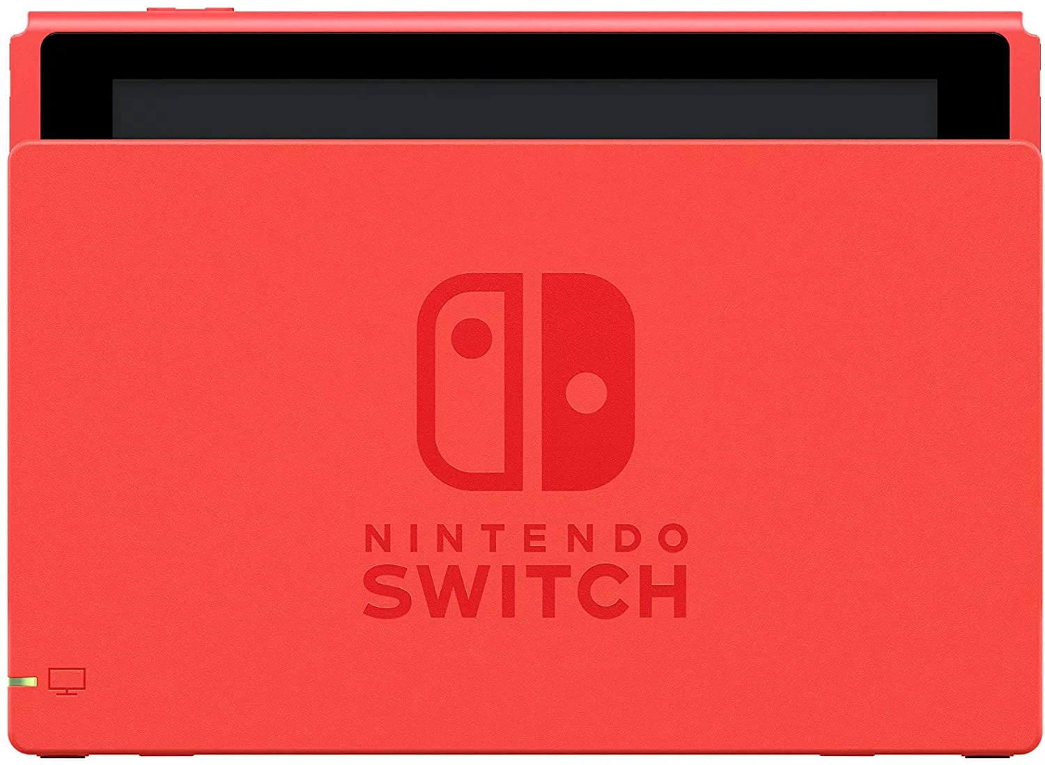 2021 New Nintendo Switch Mario Red & Blue Limited Edition with Mario Iconography Carrying Case and Screen Protector Bundle With Kirby Star Allies And Mytrix Accessories