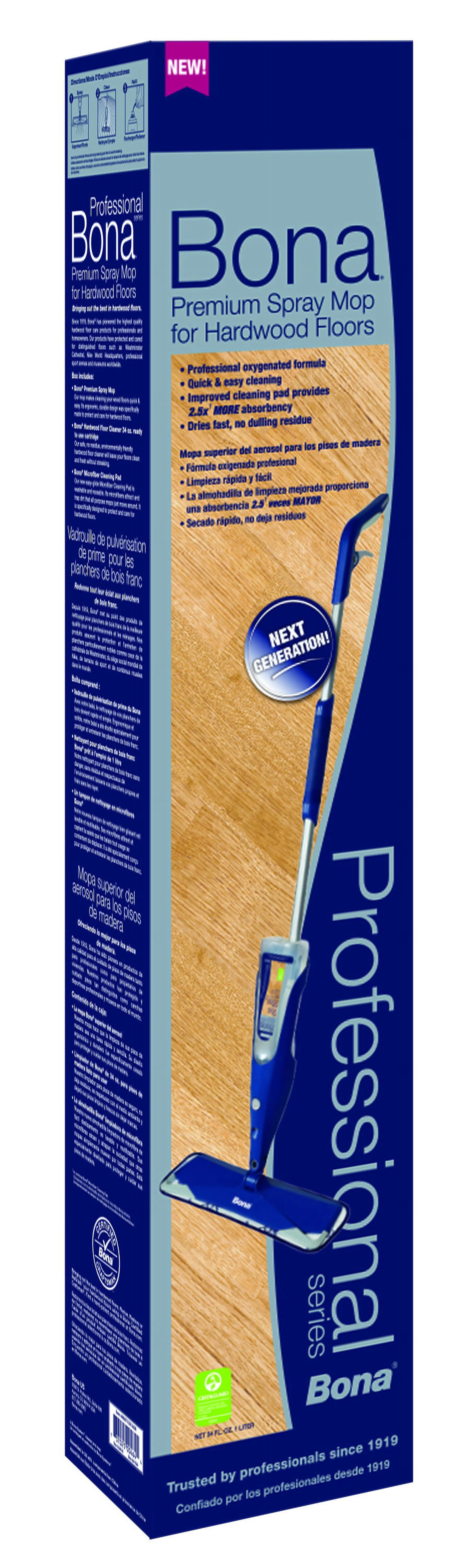 Bona Hardwood Floor Mop, 15