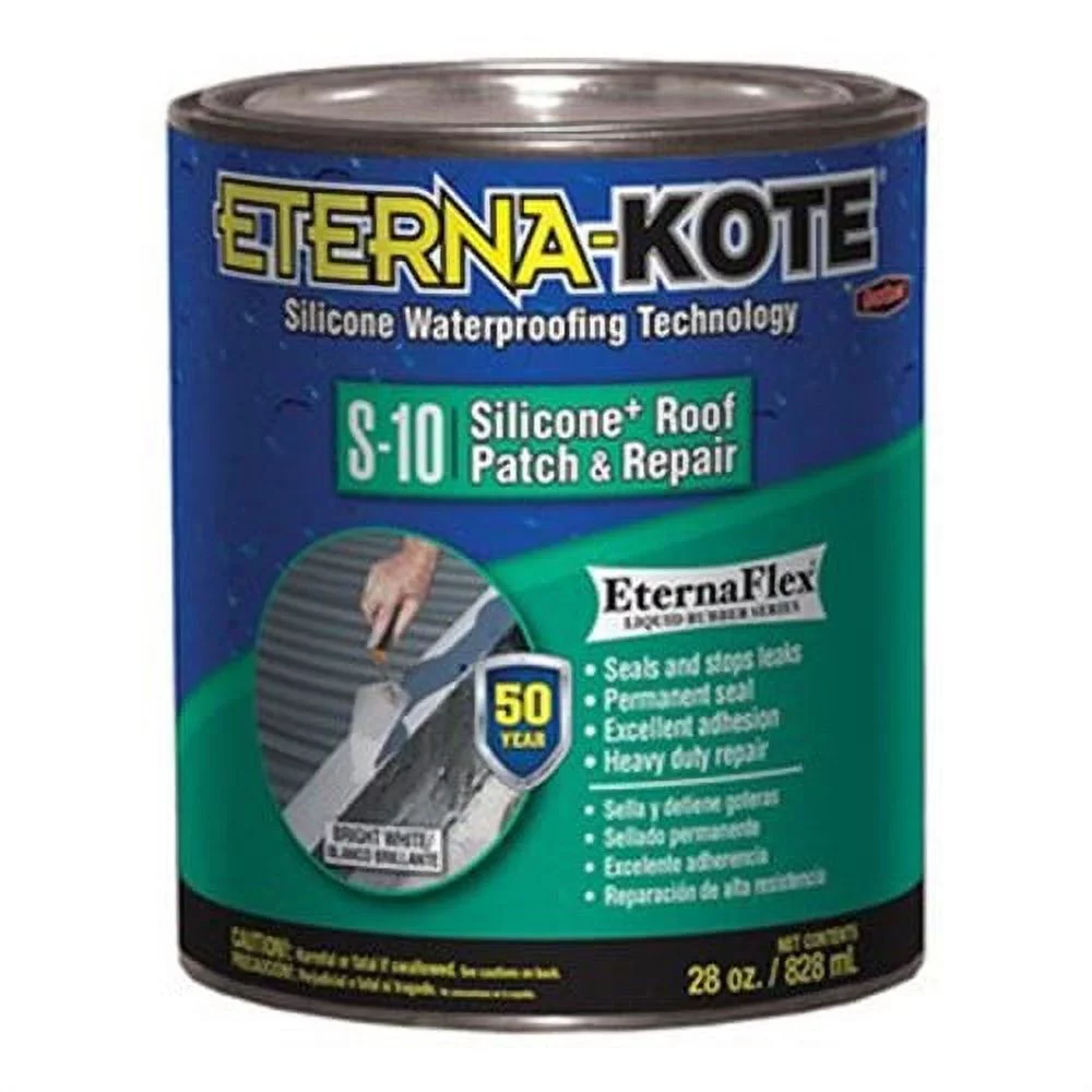 Gardner-Gibson 5575-1-02 Silicone S-10 Roof Patch/Repair, 1-Qt. - Quantity 1