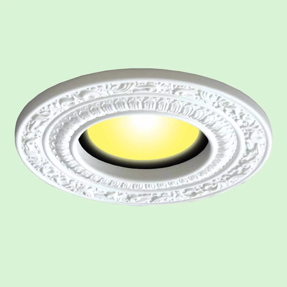 Spot Light Ring White Trim 8