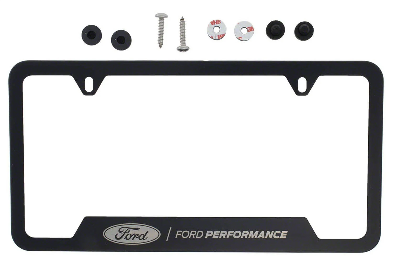 Fits/For  Ford Performance Parts M 1828 Ss304bk License Plate Frame