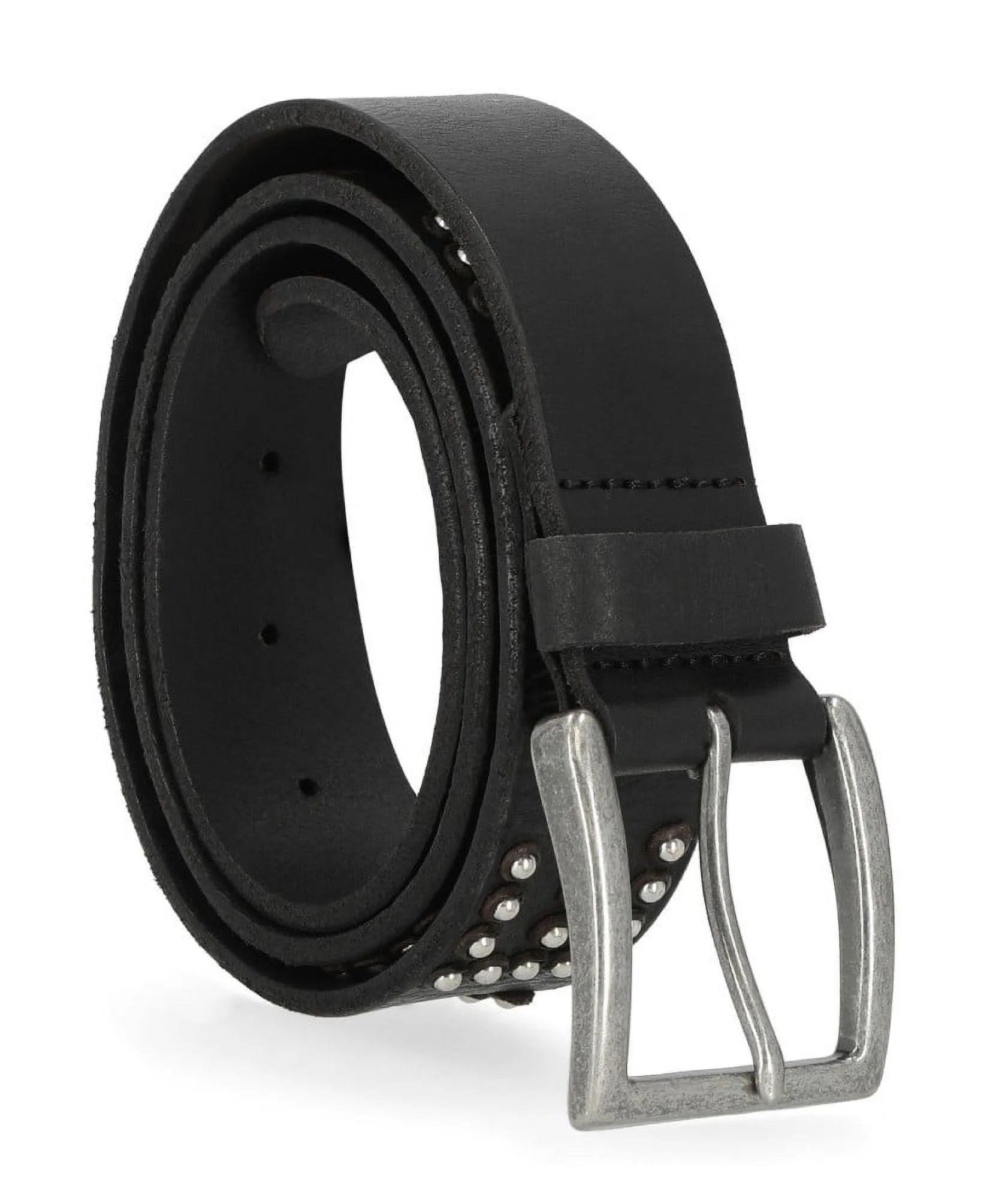 Harley-Davidson Women's Heat Embossed Logo Genuine Leather Belt - Black (L), Harley Davidson