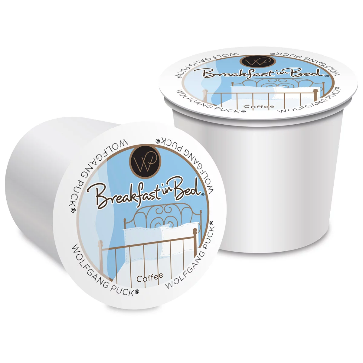 Wolfgang Puck Breakfast In Bed Medium Roast Coffee, for Keurig K Cups Brewers, 24 Count