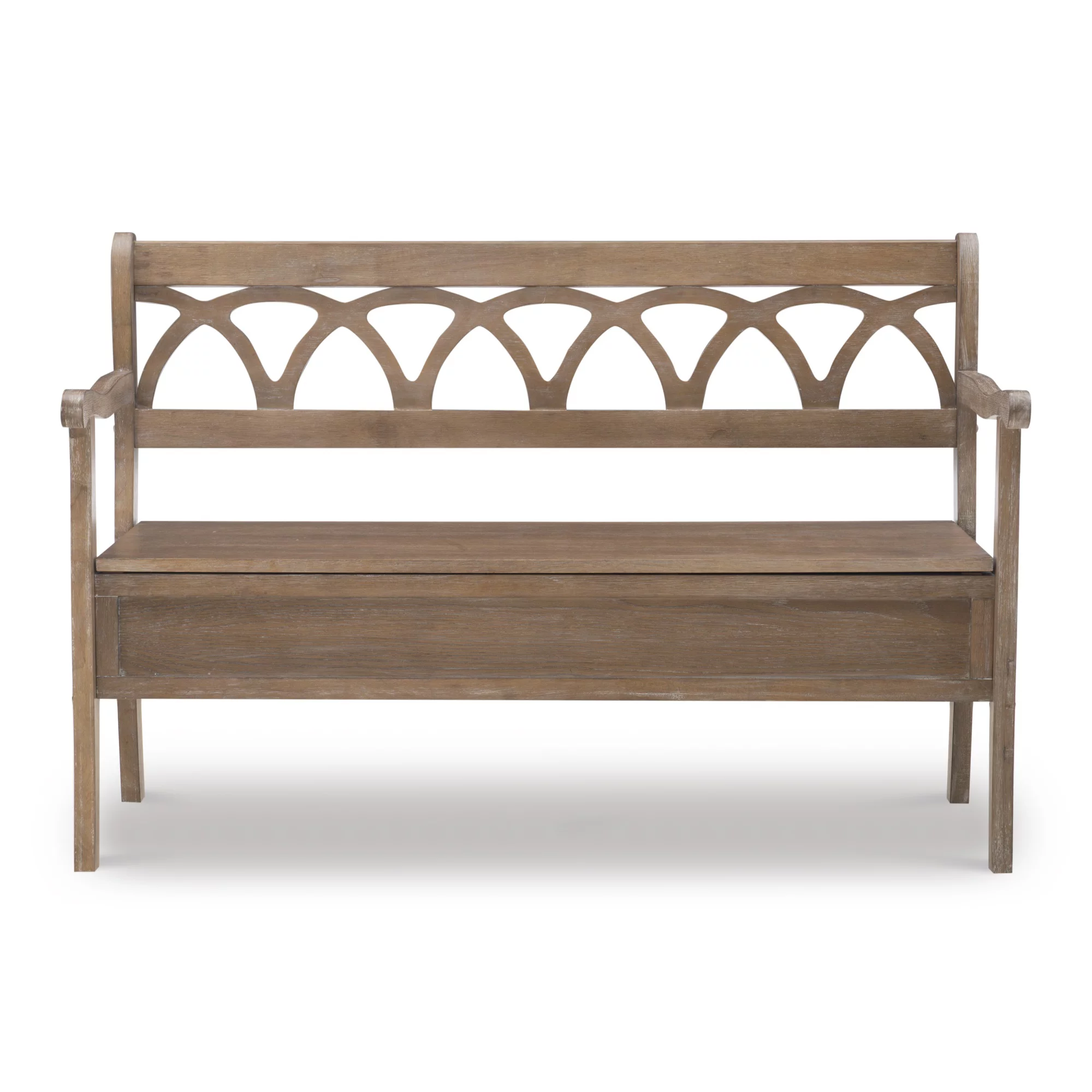 Elliana Storage Bench, Natural Driftwood