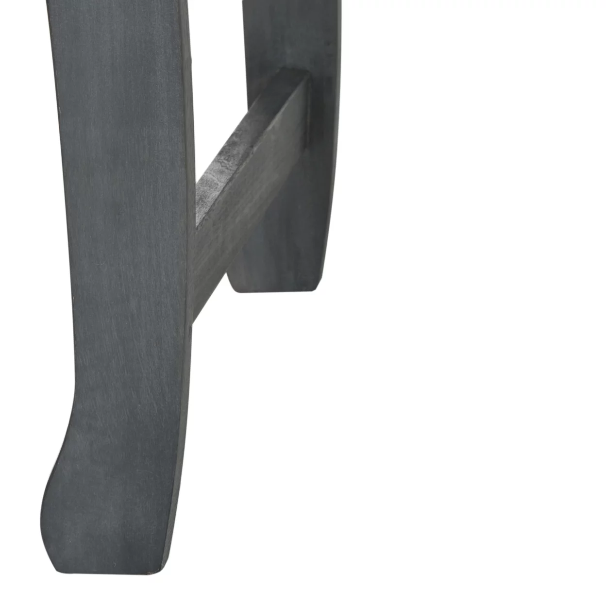 SAFAVIEH Outdoor Collection Azusa Bench Ash Grey/Beige