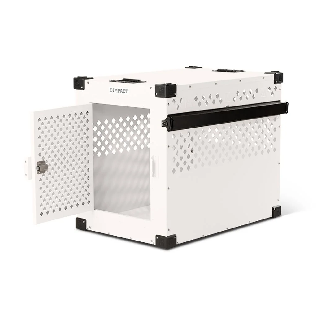Impact Dog Crates Stationary Dog Crate, White, 40