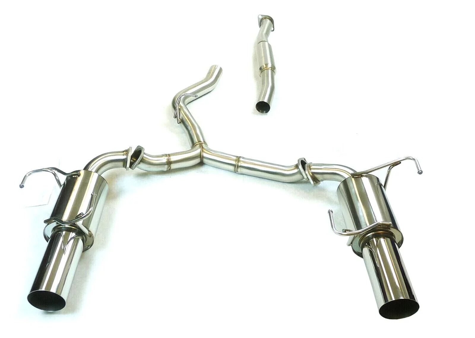 Stainless Catback Exhaust Fits For 08 to 14 Subaru WRX/STI Sedan, 09 to 14 Forester XT By OBX