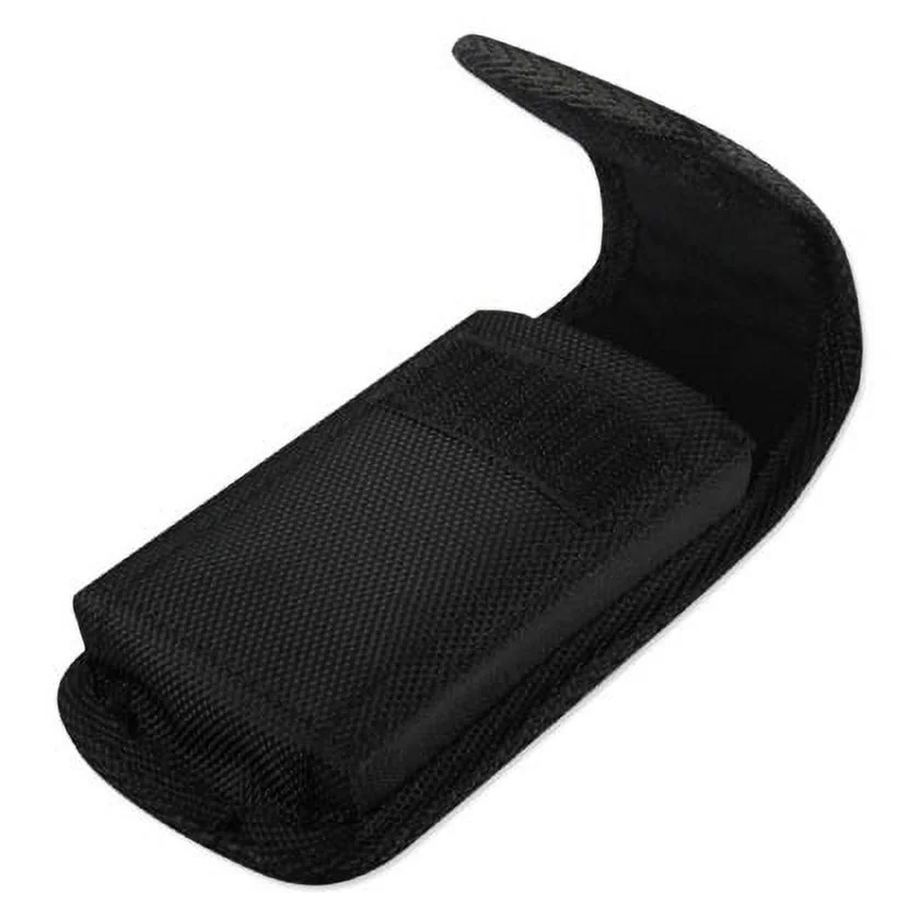 VERTICAL RUGGED POUCH SAMSUNG GALAXY NOTE II N7100 PLUS BLACK CELL PHONE WITH COVER