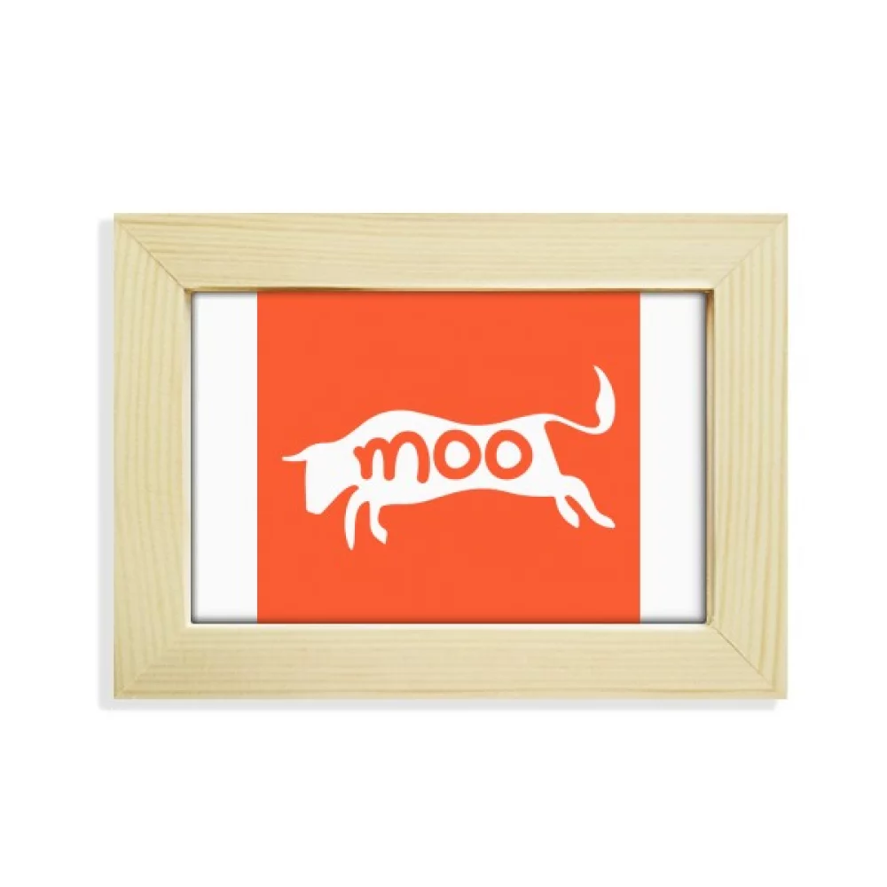Buffalo Mutter Desktop Decorate Photo Frame Picture Art Painting 5x7 inch