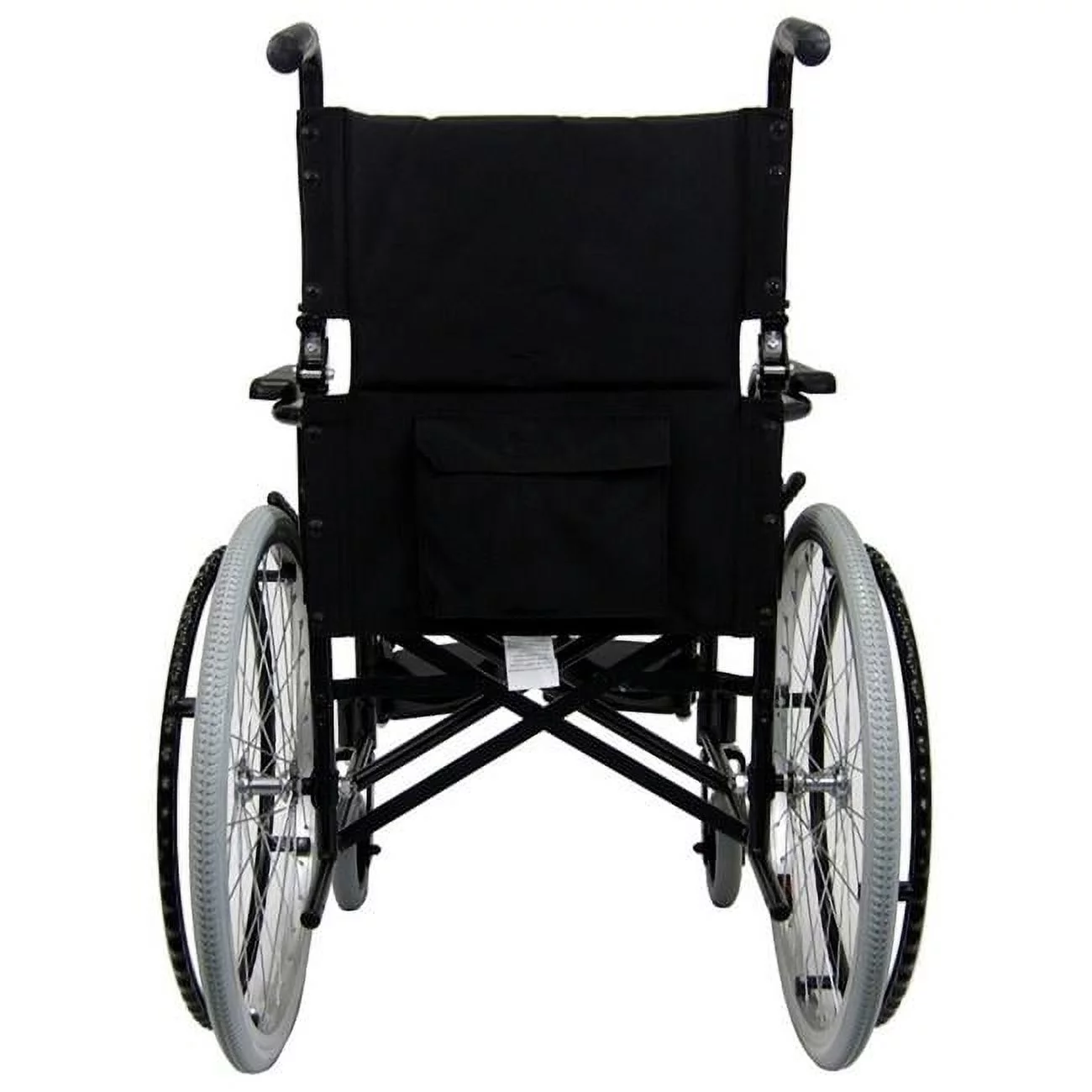 Karman Healthcare LT-980 18 in. seat 24 lbs. Ultra Lightweight Wheelchair with Elevating Legrest in Black