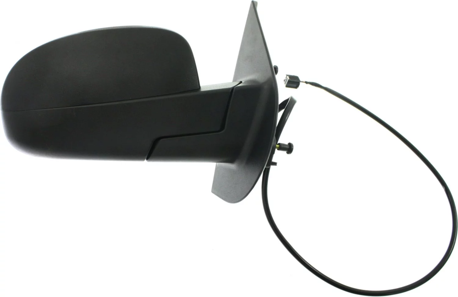 Mirror Compatible With 2007-2014 Chevrolet Tahoe 2007-2013 GMC Sierra 1500 Right Passenger Side Heated Textured Black Kool-Vue