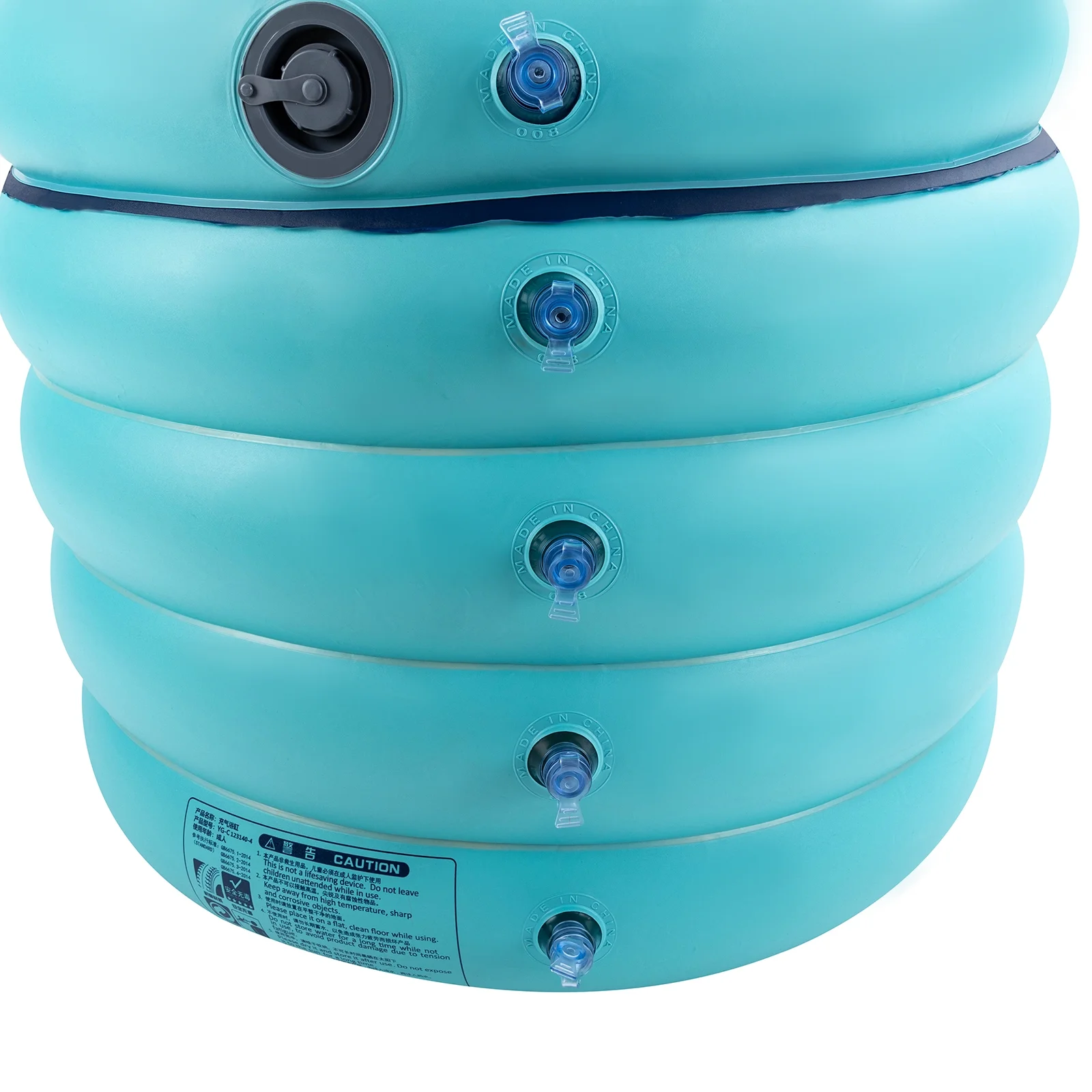 Miumaeov Inflatable Adult Bathtub with Wireless Electric Air Pump for Hot Water Bath & Ice Bath Portable Folding Bathtub for Shower Stall