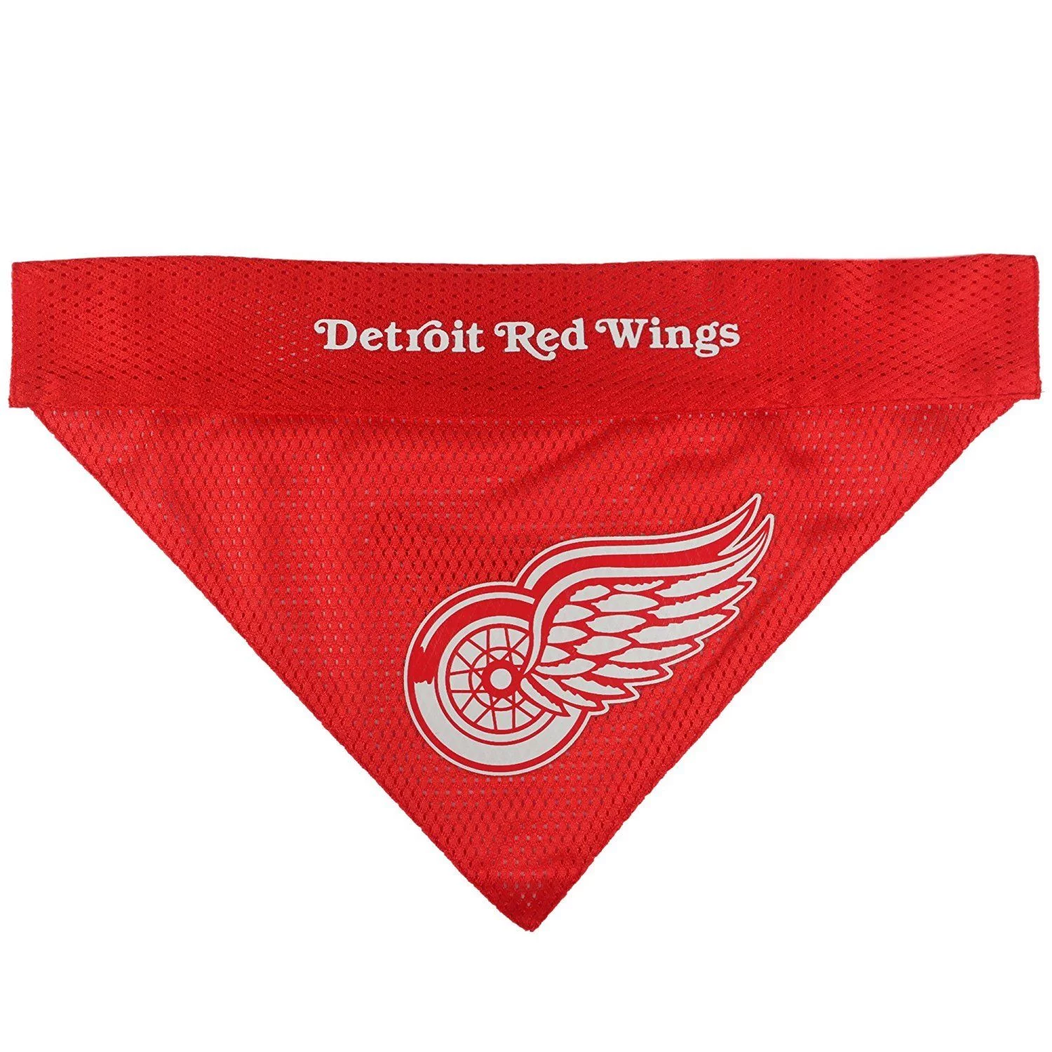 Pets First NHL Detroit Red Wings Bandana! NEW Reversible Pet Bandana - 2 sided Premium Bandanna