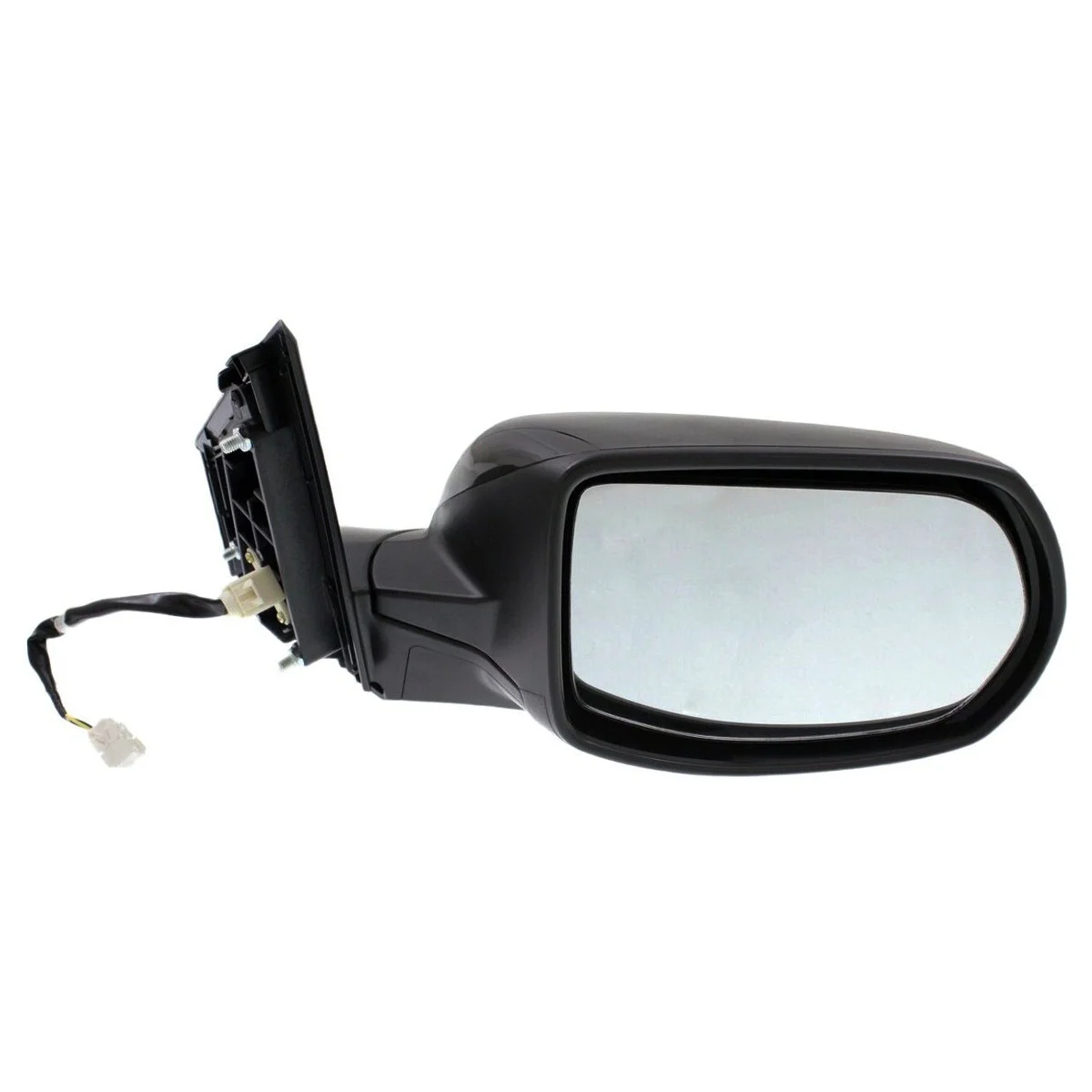 AutoShack Passenger Mirror Power Manual Folding Non-Heated Smooth Replacement for 2012 2013 2014 Honda CR-V 2.4L AWD FWD KAPHO1321268