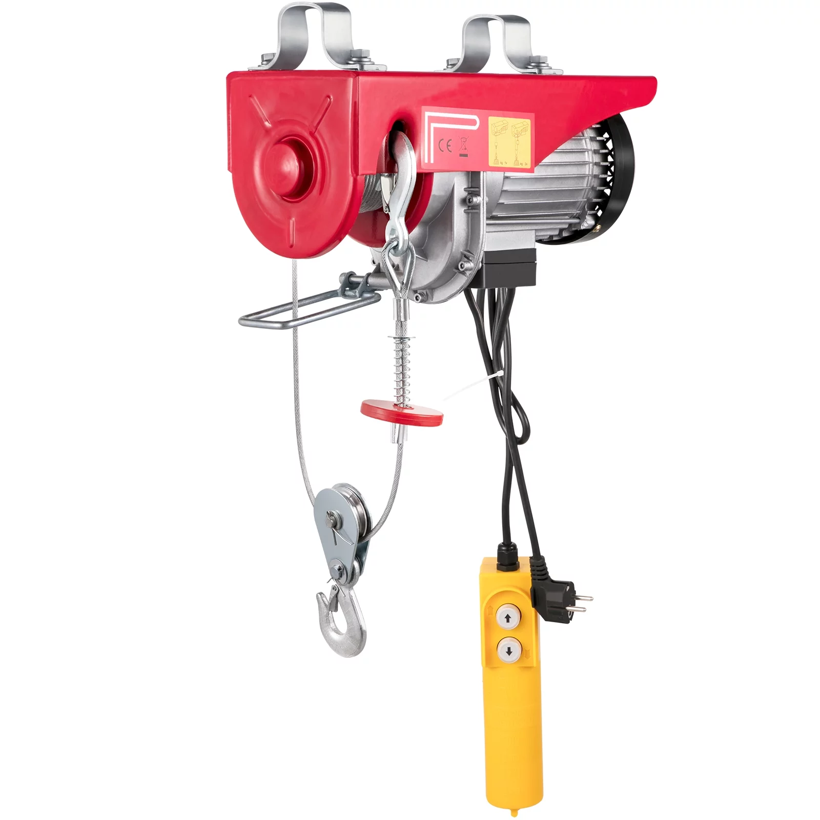 BENTISM Lift Electric Hoist 1100lbs, Electric Hoist 110v, Remote Control Electric Winch Overhead Crane Lift Electric Wire Hoist for Factories, Warehouses, Construction, Building, Goods Lifting