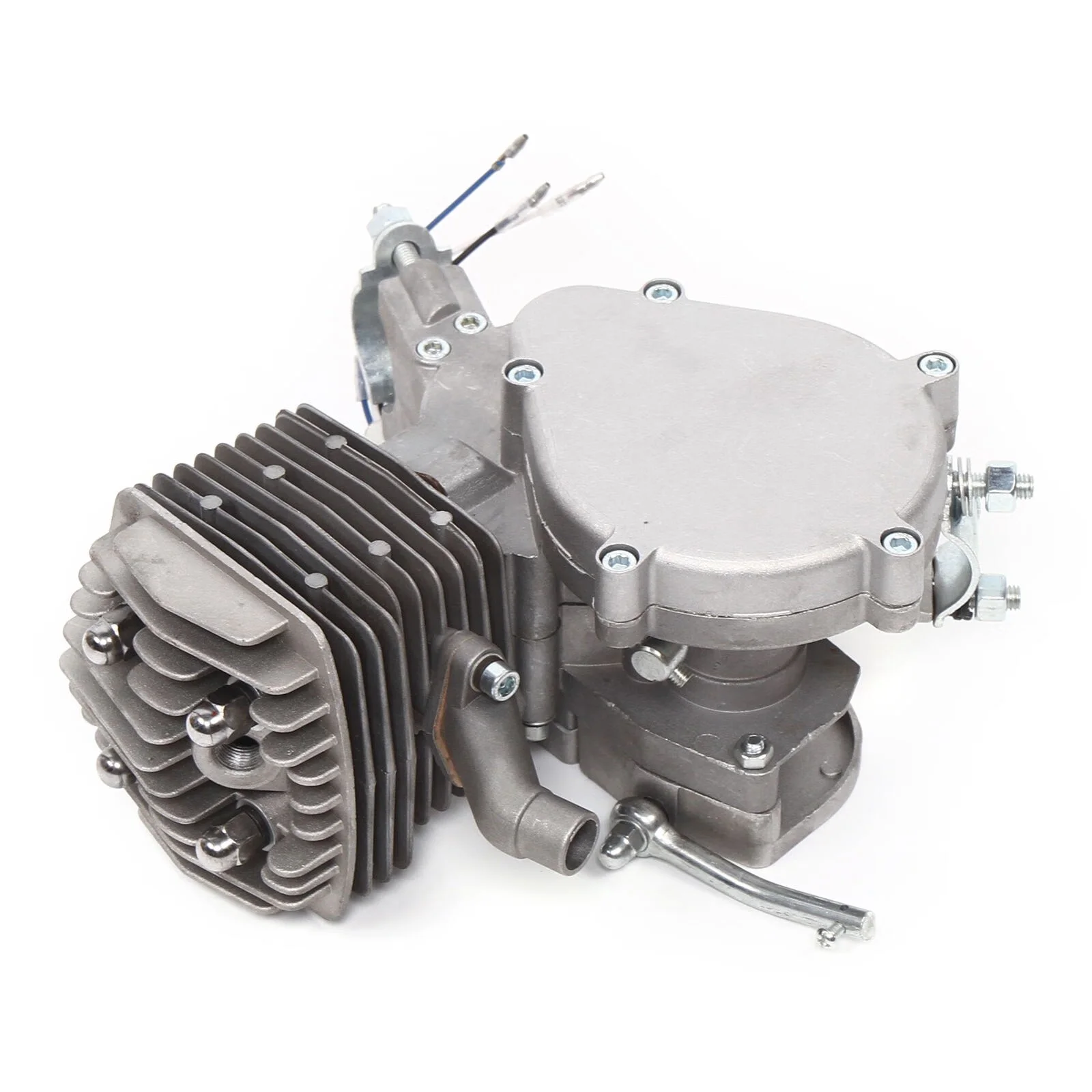 WUZSTAR 2 Stroke 80CC Bicycle Engine Single-Piece Balanced Crank Bicycle Motor Set