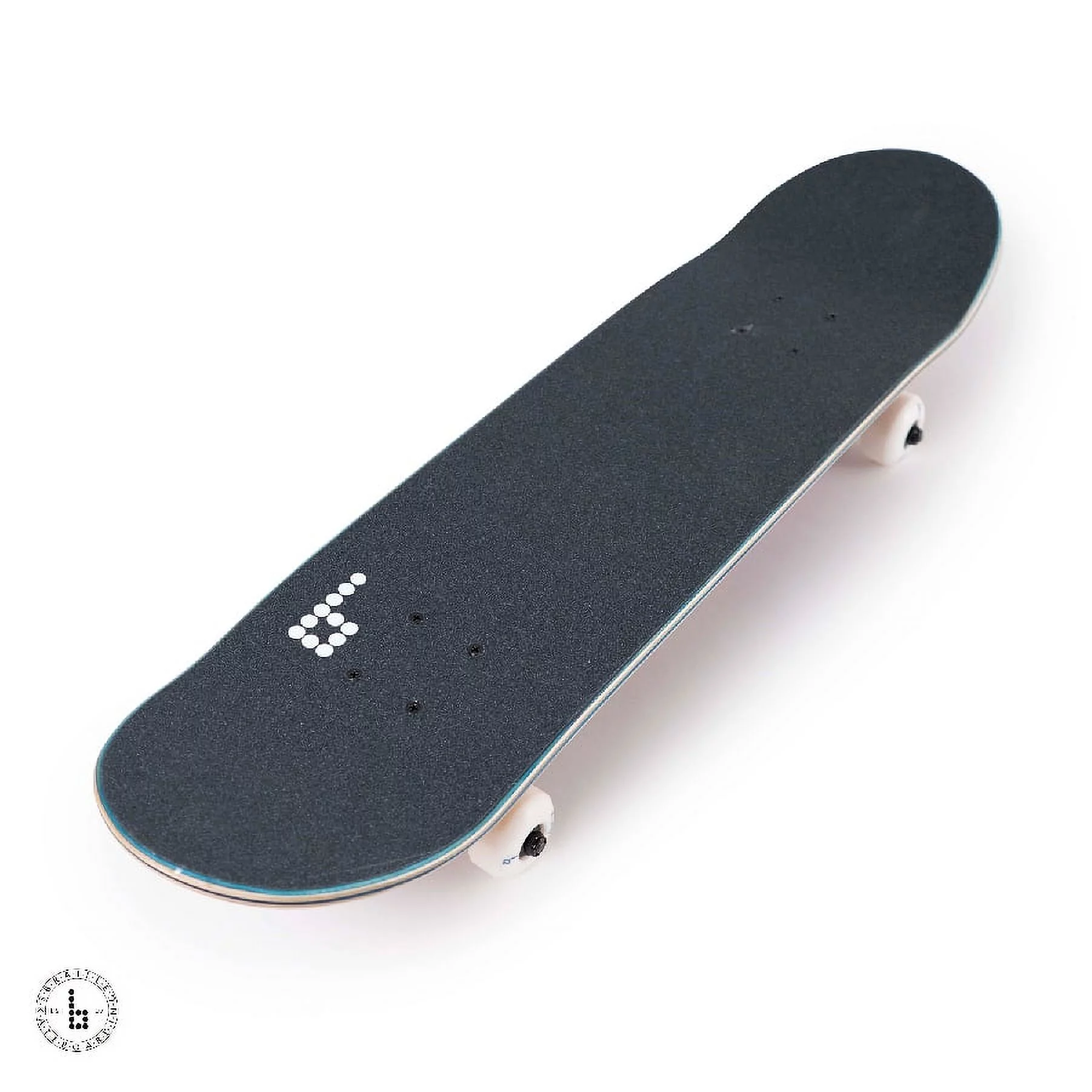 Braille Skateboarding - Bridge Red & Grey, 31” x 7.75” Complete Skateboard, with 7-Ply Maple Deck and Abec-7 bearings