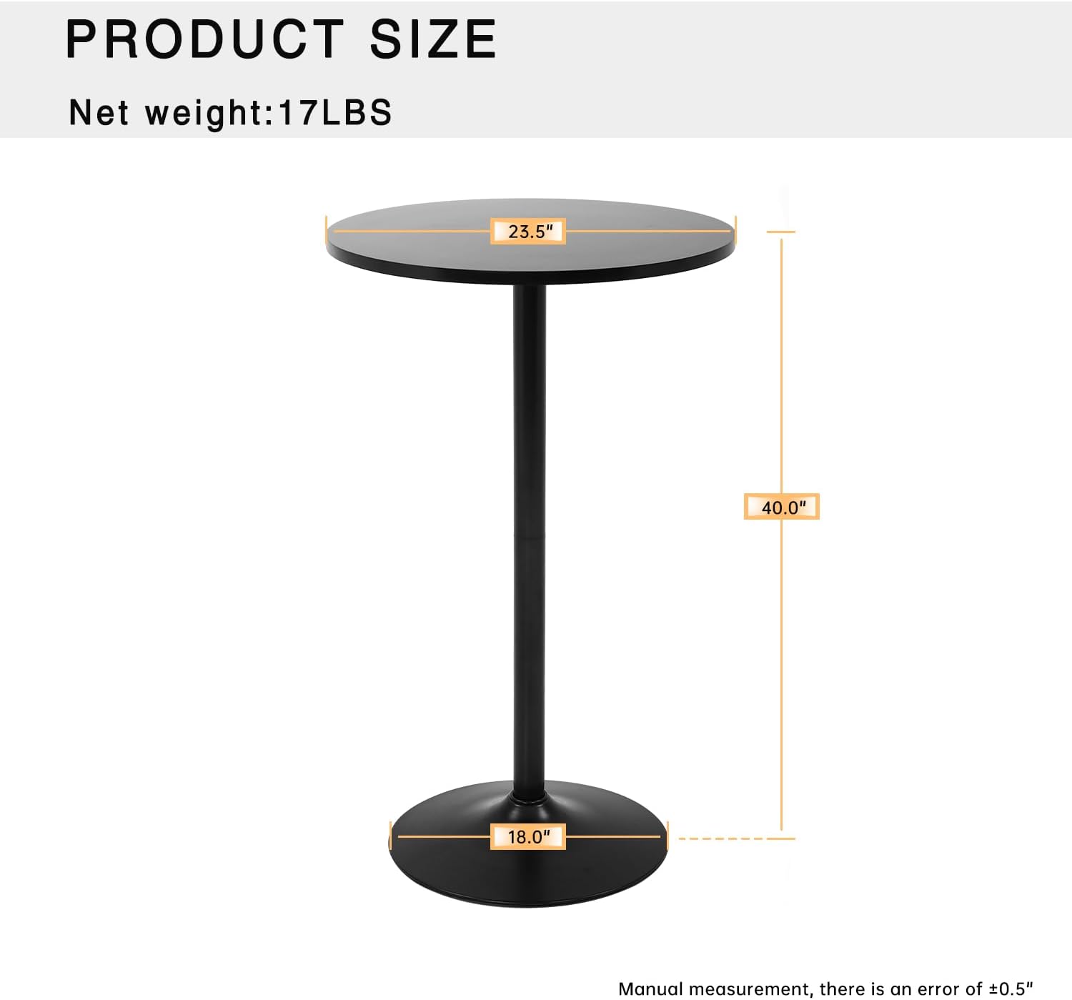 Round Bar Table 40