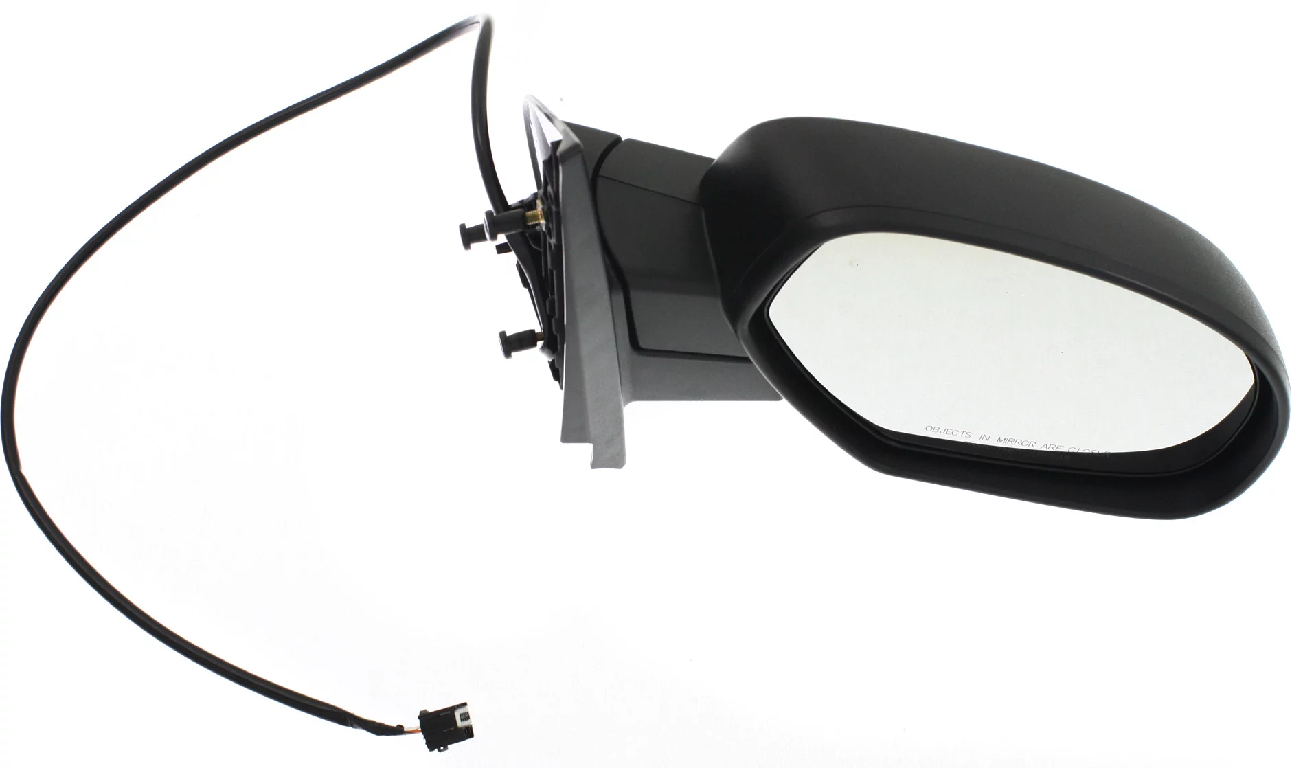 Mirror Compatible With 2007-2014 Chevrolet Tahoe 2007-2013 GMC Sierra 1500 Right Passenger Side Heated Textured Black Kool-Vue