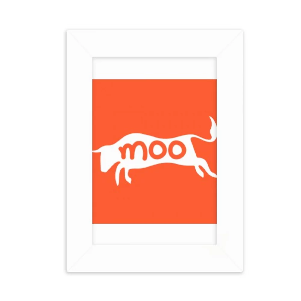 Buffalo Mutter Desktop Photo Frame Picture Display Decoration Art Painting