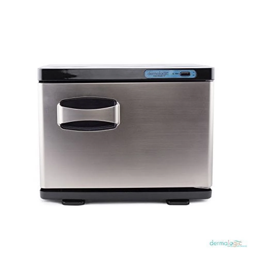 DERMALOGIC Towel Warmer, STAINLESS Hot Towel Heater Warmer Cabinet 2 in 1 Electric Equipment 8L Massage Facial Spa Beauty Salon Nails Shop GYM Home and Commercial