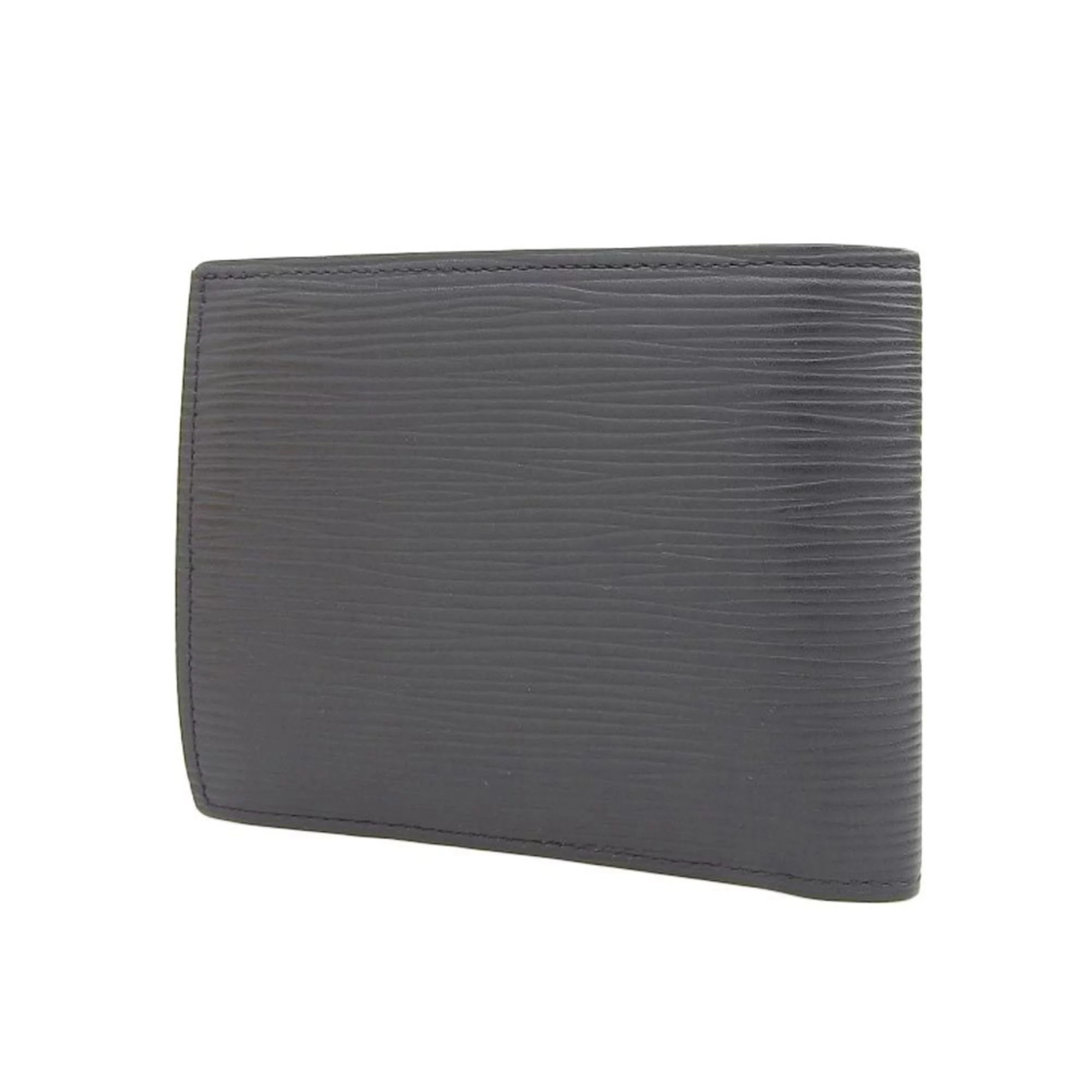 Pre-Owned Louis Vuitton LOUIS VUITTON Epi Portefeuille Marco NM Bifold Wallet Noir M62289 (Like New)