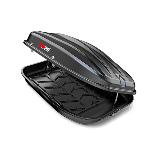 Duraliner Rooftop Cargo Carrier  - Waterproof Hard Shell Roof Top Mount Car Storage - Universal Fit - 10 Cubic Ft