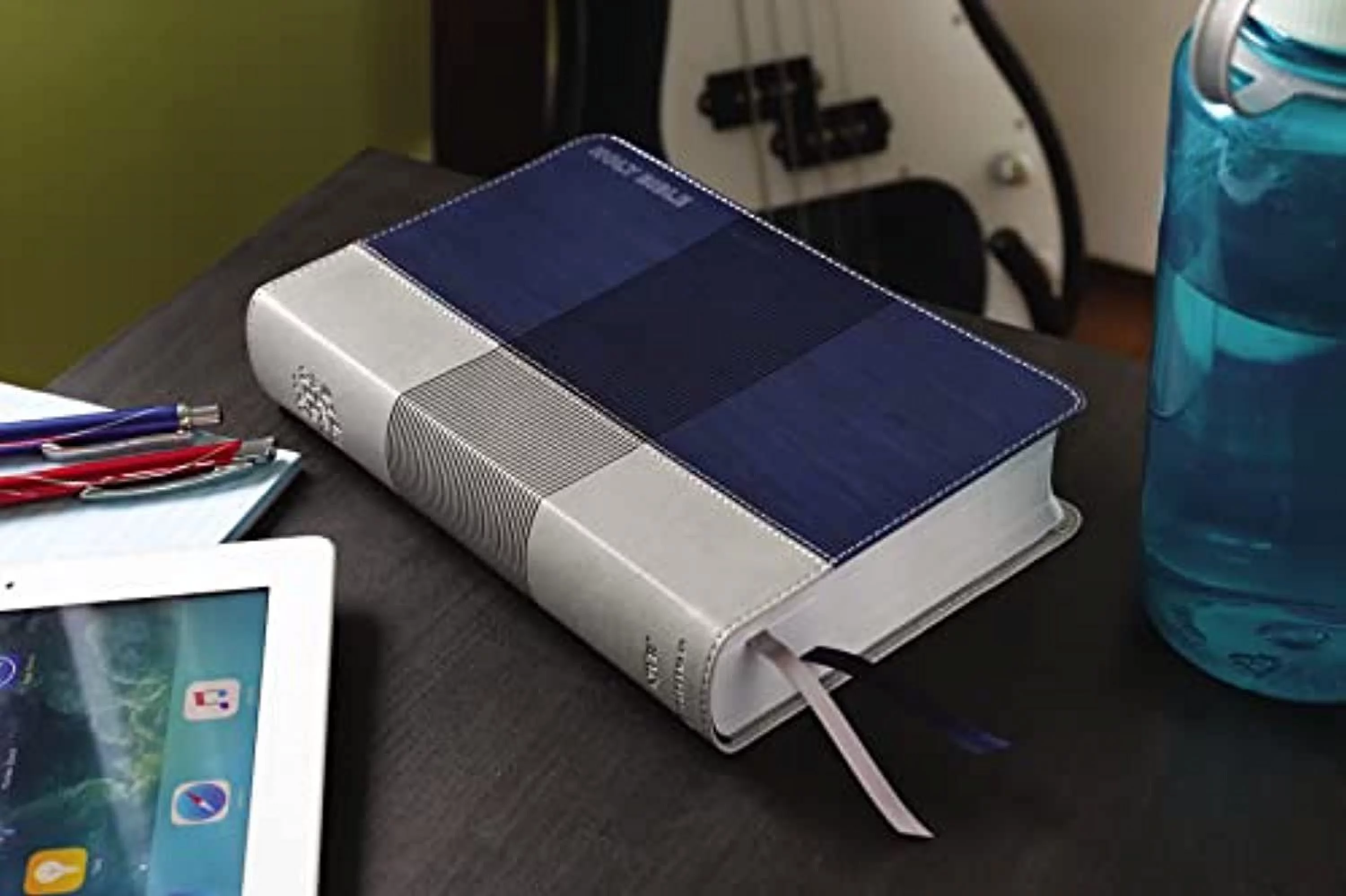 Niv, Teen Study Bible (for Life Issues You Face Every Day), Leathersoft, Blue, Comfort Print (Other)
