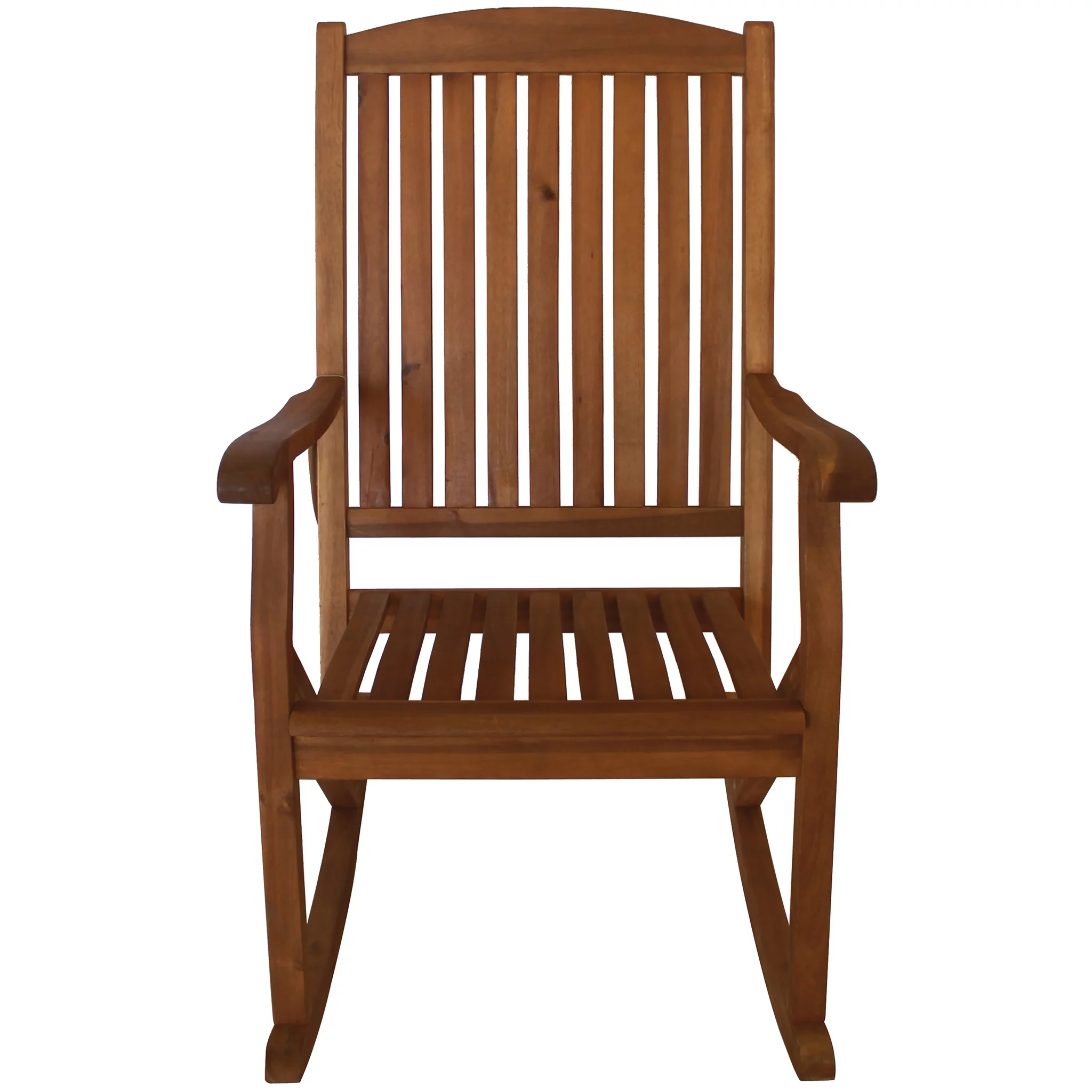 Leigh Country TX 36104 Sequoia Series Adult Outdoor Wood Rocking Chair - Brown