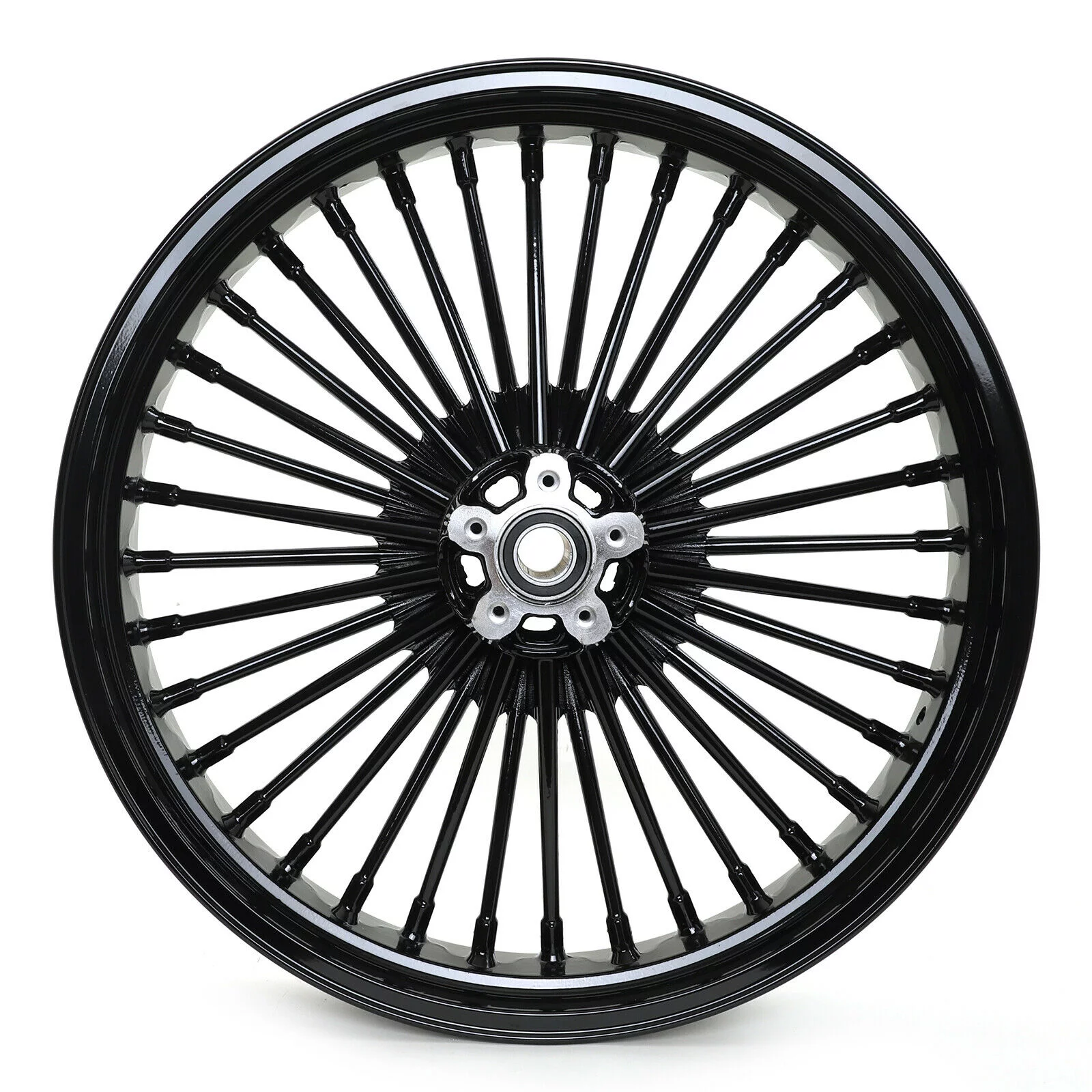 21x3.5 16x3.5 Fat Spoke Wheels Rims for Harley Touring Bagger FLHTC FLHX FLHR 1984-2008