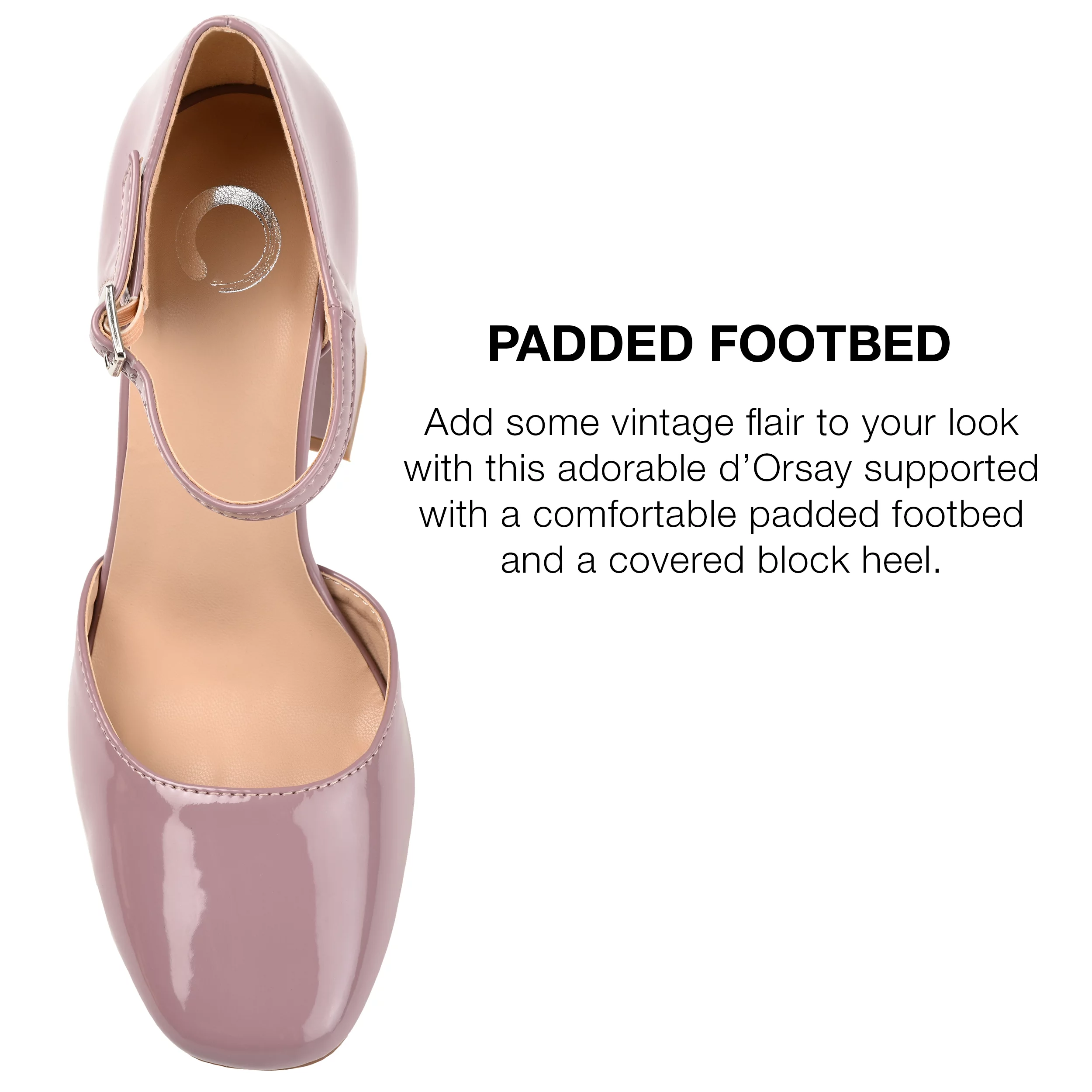 Journee Collection Womens Hesster Wide Width Mary Jane Mid Block Heel Square Toe Pumps