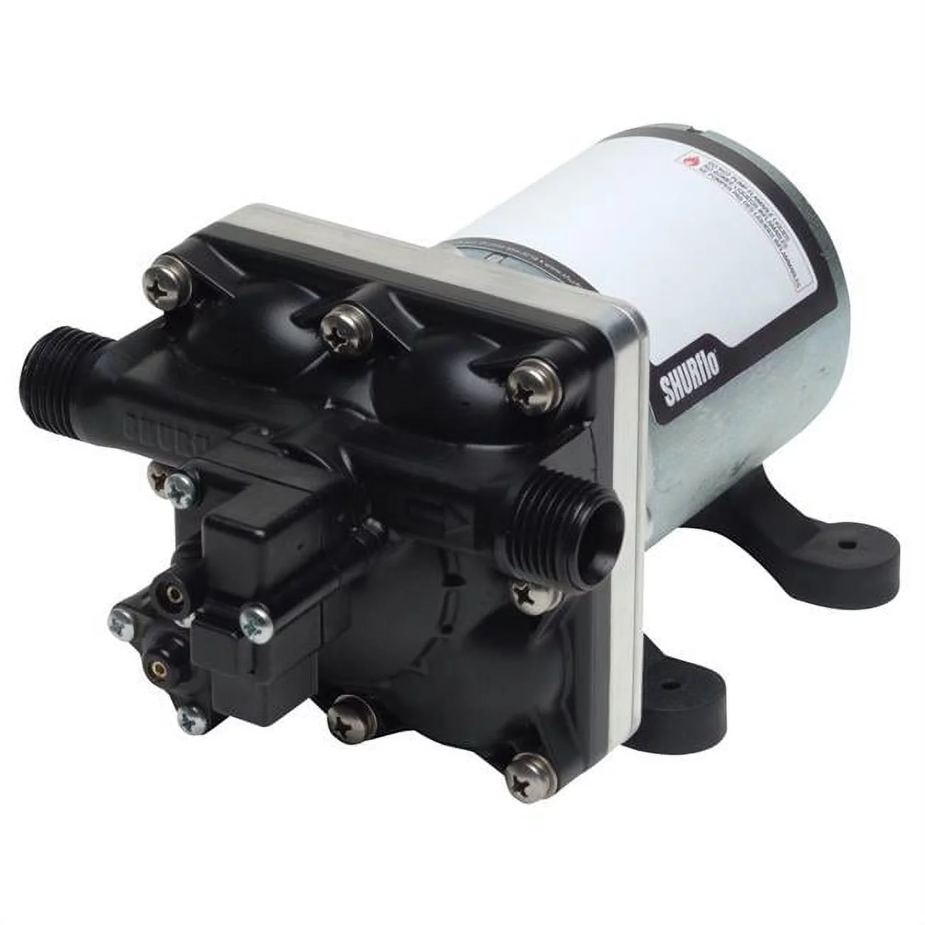 Shurflo SHR4008-171-E65 115 VAC 3.0 GPM 55 psi 0.5 in. NPSM Male Revolution Fresh Water Pump