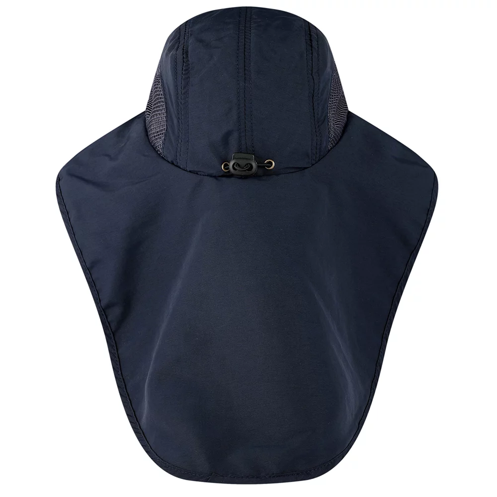CACAGOO Fishing Wide Brim Sun Hat with Neck Flap for Travel Camping Hiking Boating