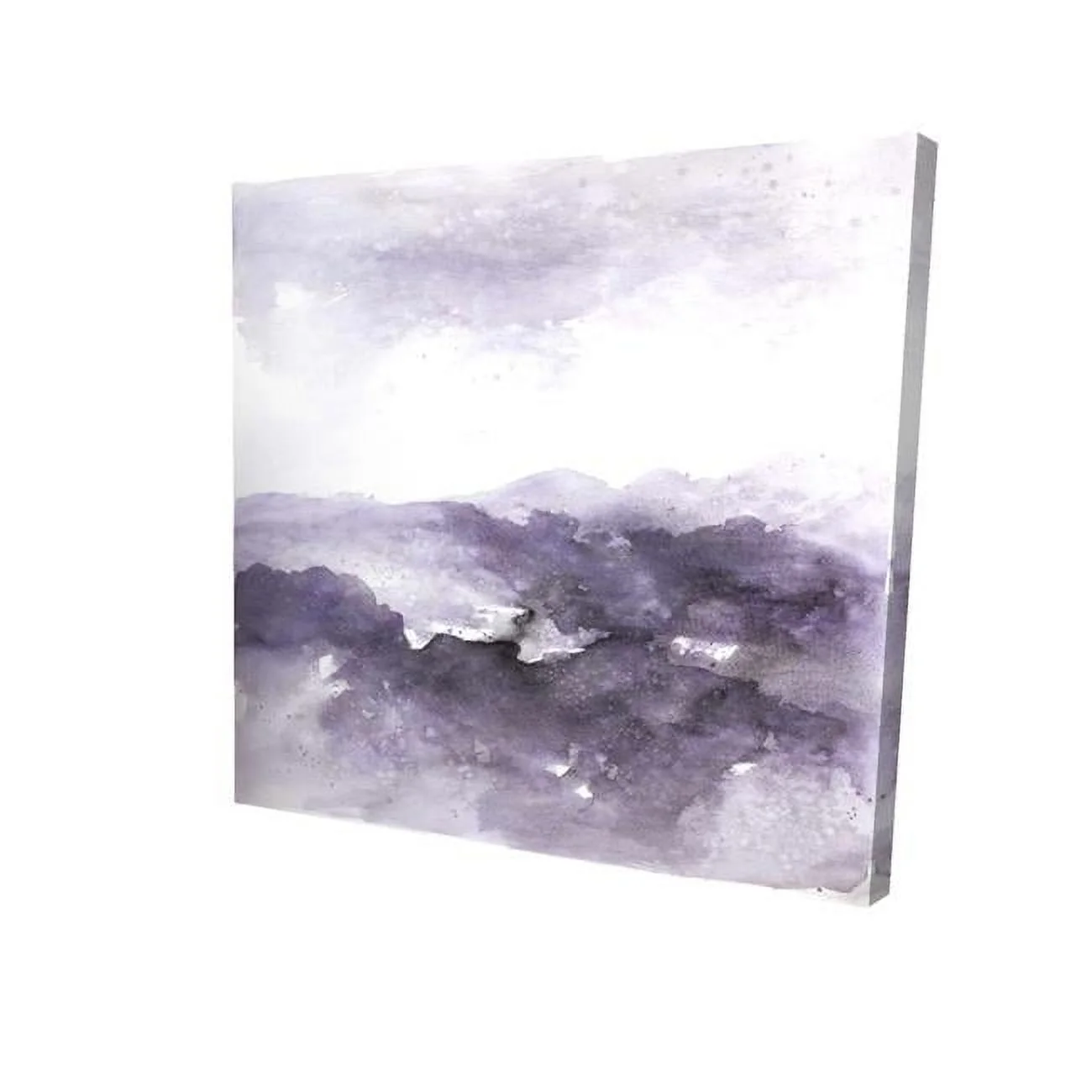 Begin Home Decor 2080-1616-AB72 16 x 16 in. Purple Cloud-Print on Canvas