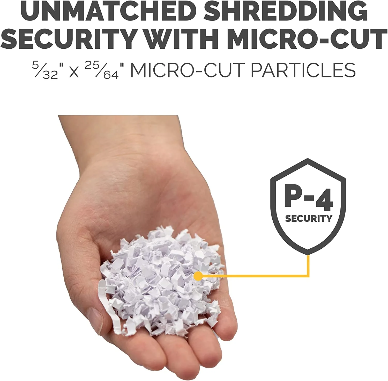 LILIUPENG AutoMax Micro-Cut 100M Commercial Office Auto Feed 2-in-1 Paper Shredder with 100-Sheet Capacity