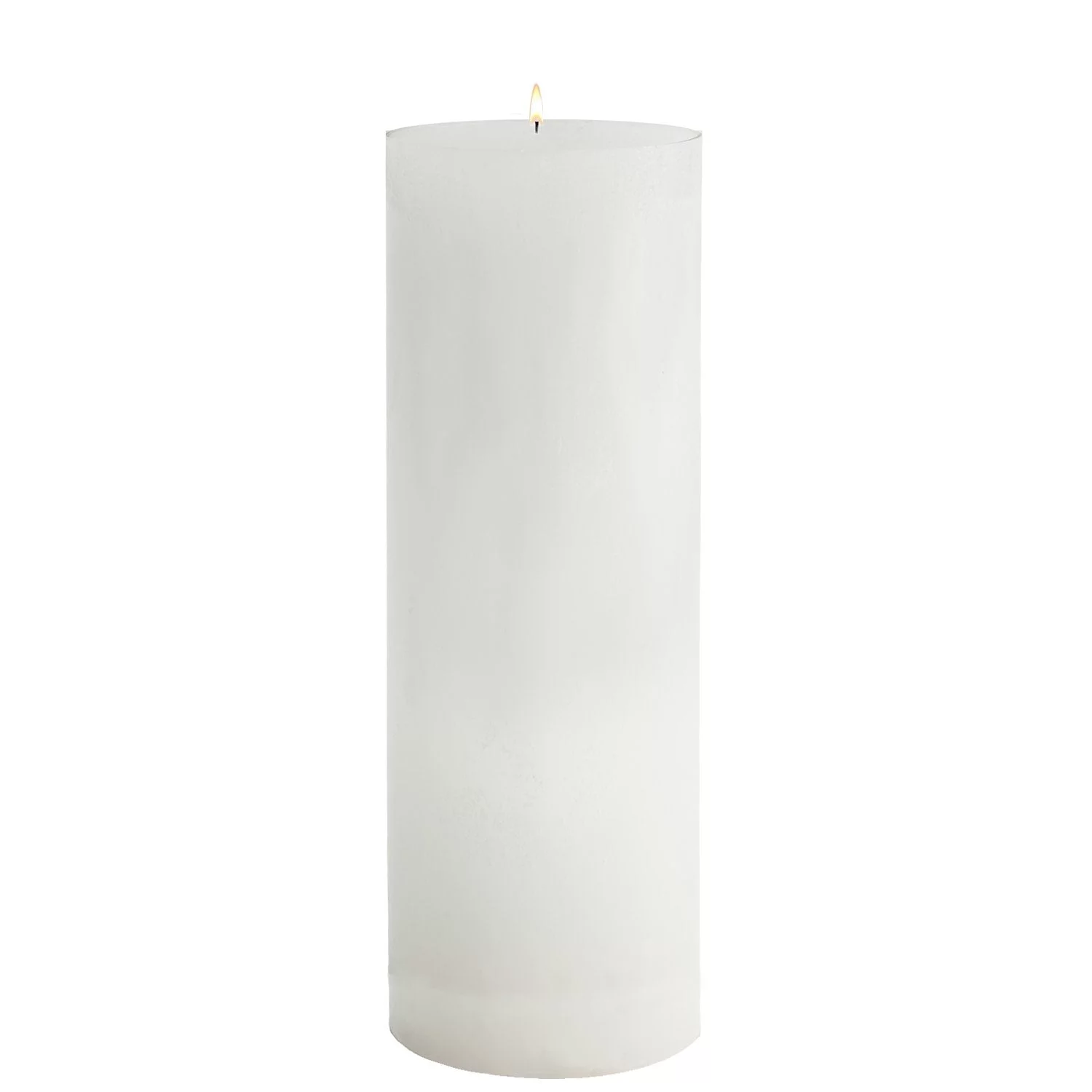 White Pillar Candles