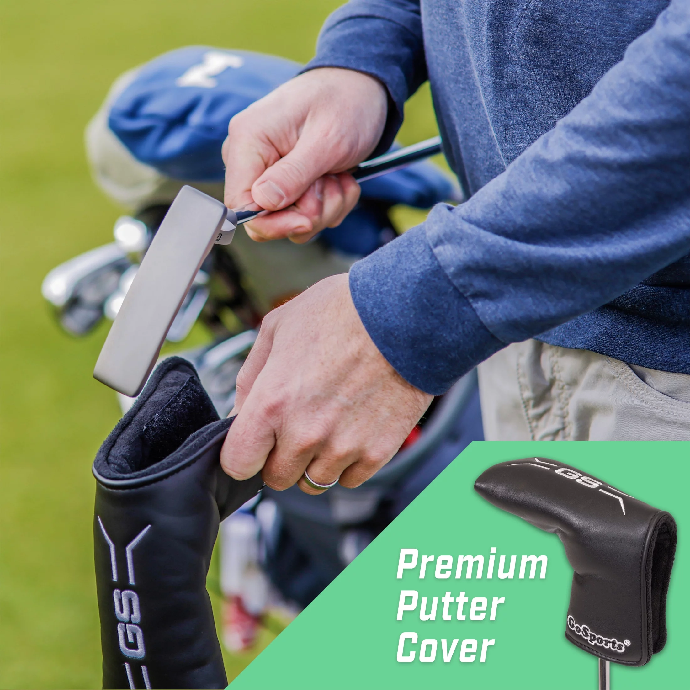 GoSports GS1 Tour Golf Putter - 34