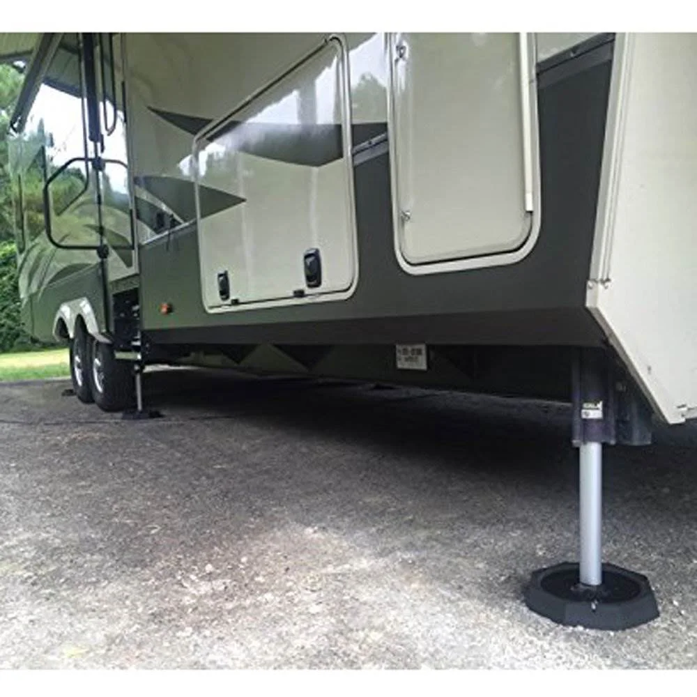 SnapPad Xtra 9In Round Landing Feet Motorhome RV Leveling JackPads(6 Pack) (2)