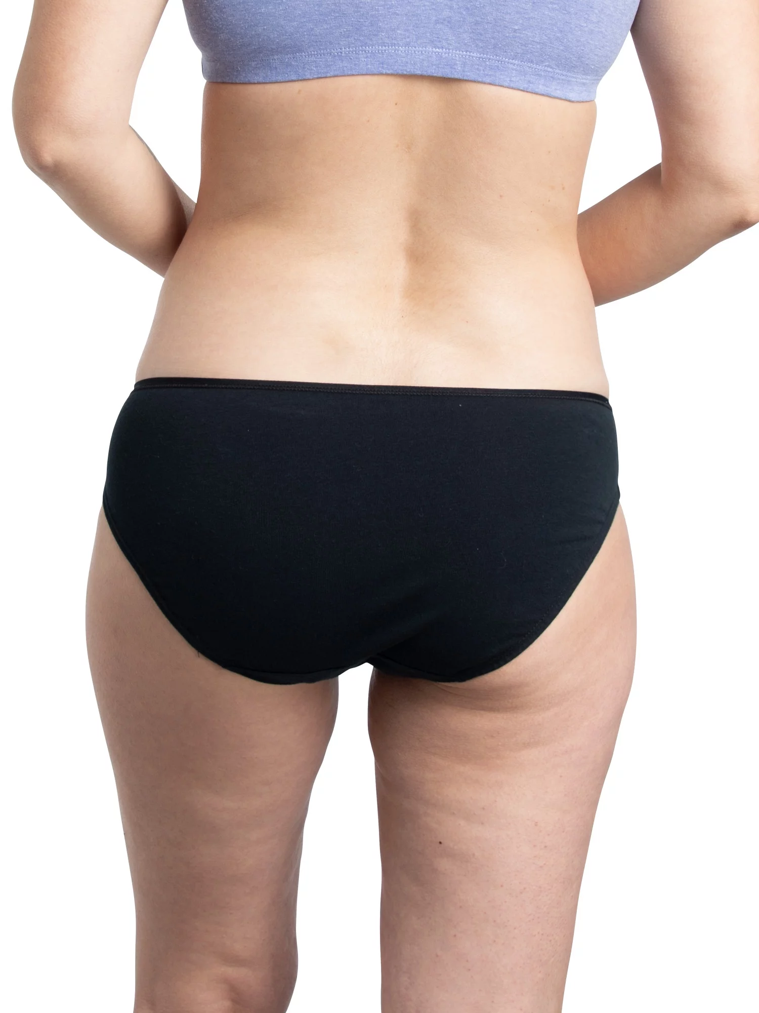 Fruit of the Loom Women's Cotton Stretch Bikini Underwear, 6 Pack, Sizes S-2XL