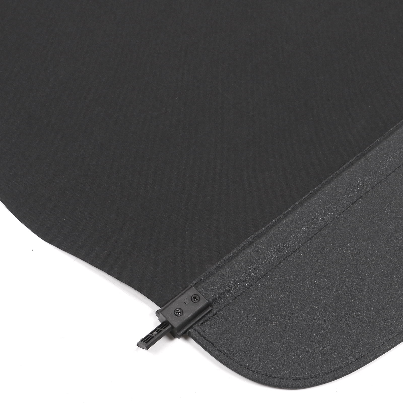 Ikon Motorsports Cargo Cover Compatible With 2019-2024 Volvo V60 All Models, OEM Style PVC & Aluminum Rod Black Security Rear Trunk Cover Security Retractable Shield