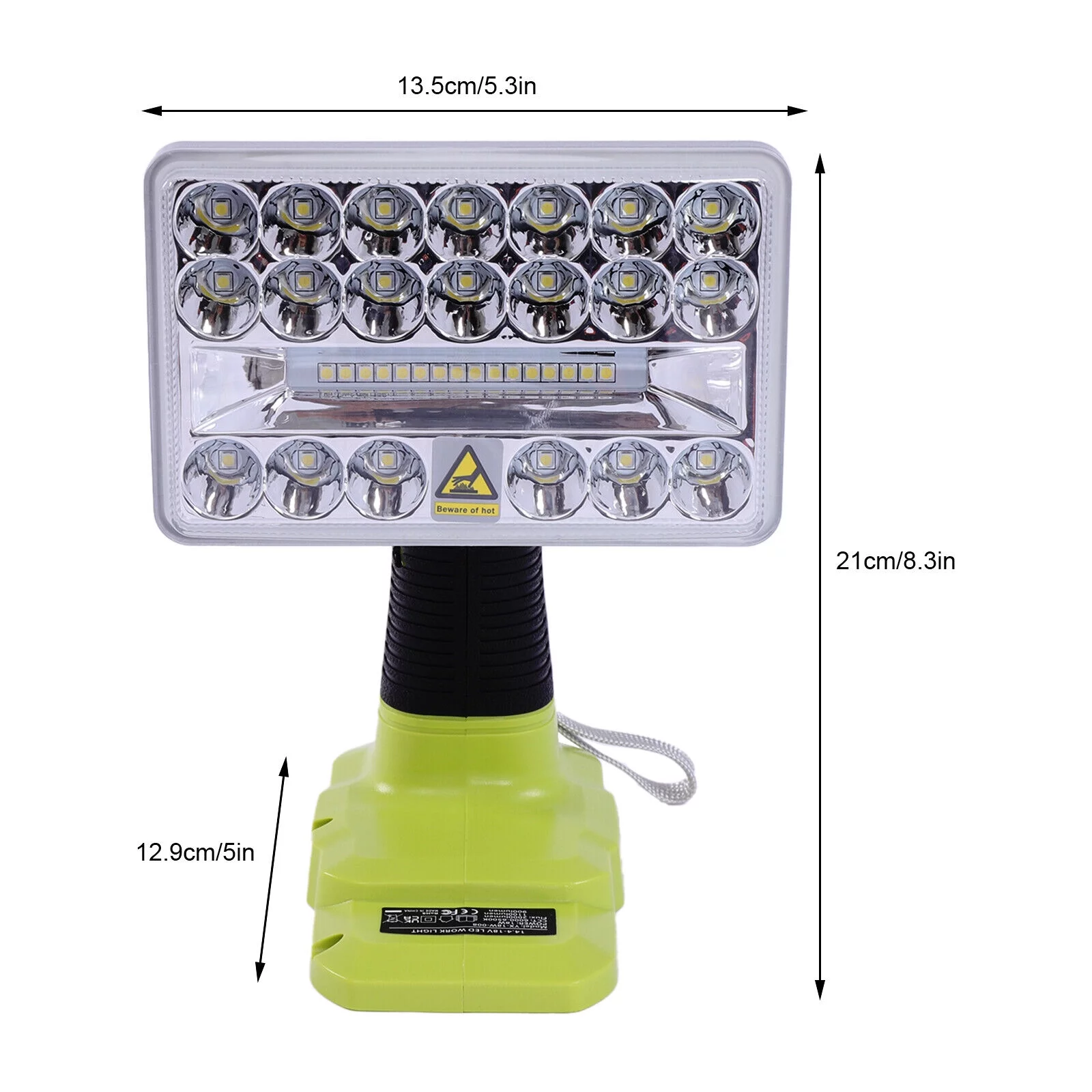 LED Flashlight 900LM 1100LM 2000LM Adjustable Portable Spotlight Work Light