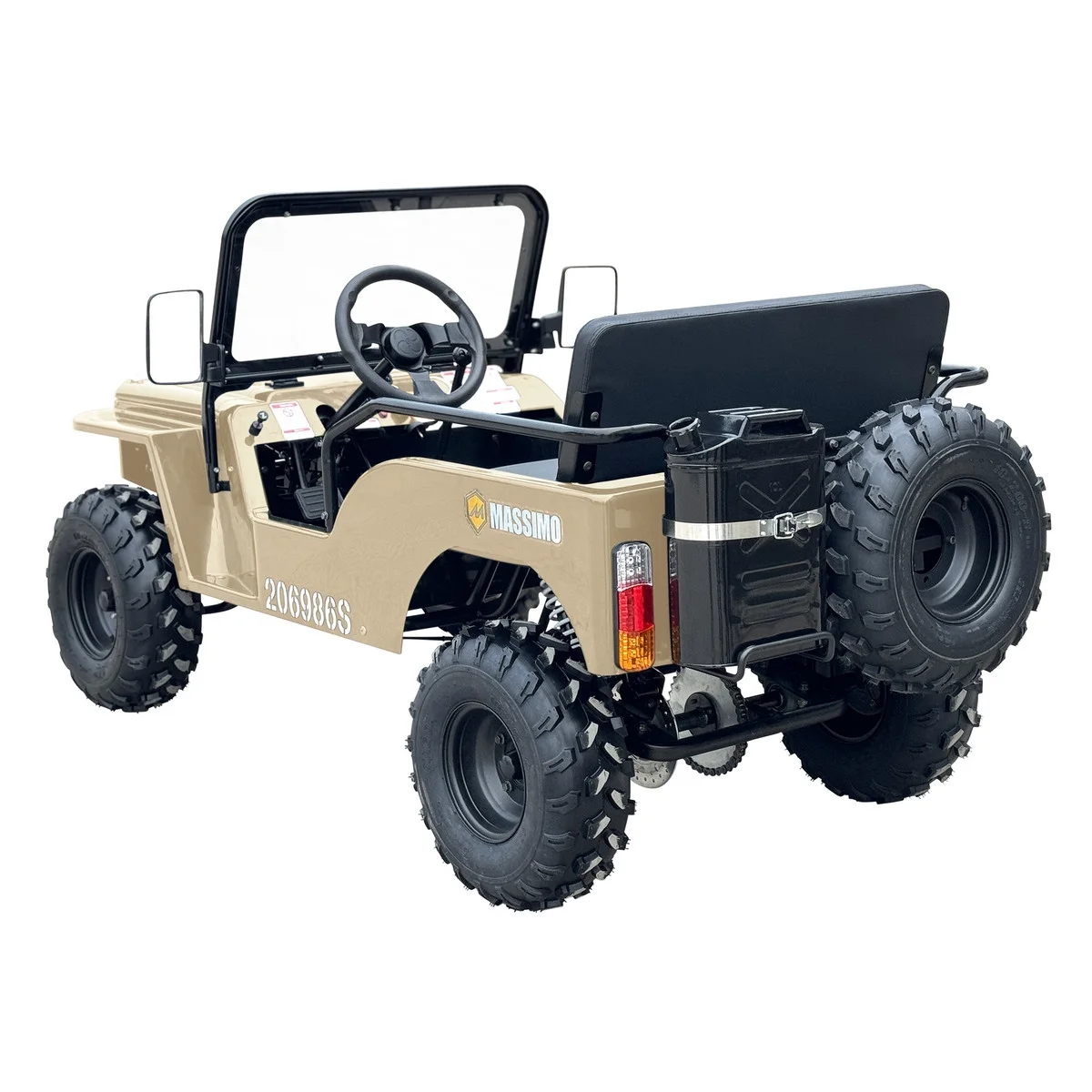 Massimo Mini 125 | 4 Stroke 9HP 2WD (Go Kart) (Quicksand)