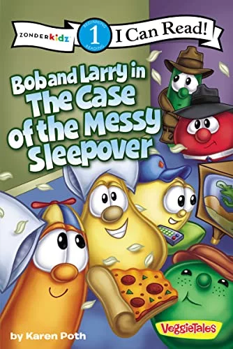 Bob and Larry in the Case of the Messy Sleepover: Level 1 -- Karen Poth