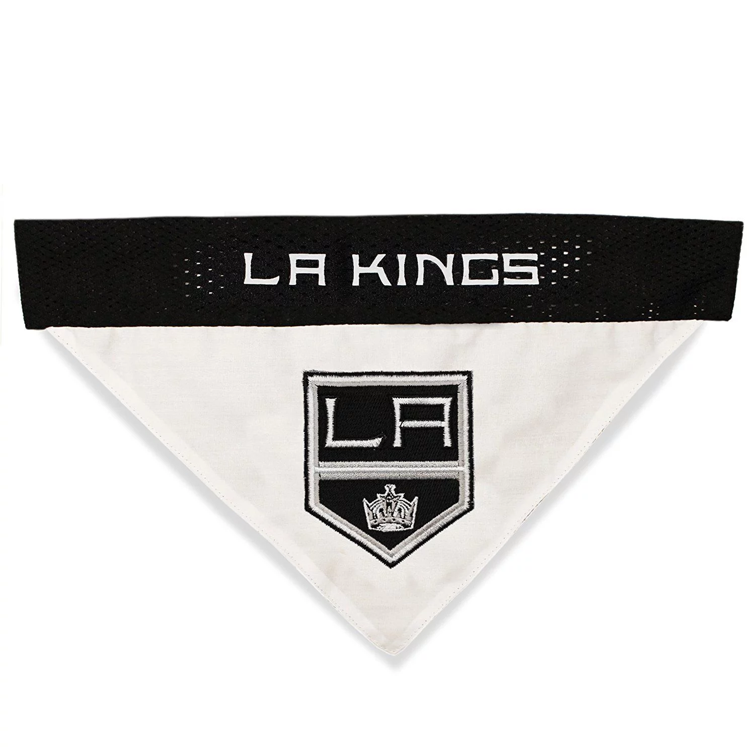 Pets First NHL Los Angeles Kings Bandana! NEW Reversible Pet Bandana - 2 sided Premium Bandanna